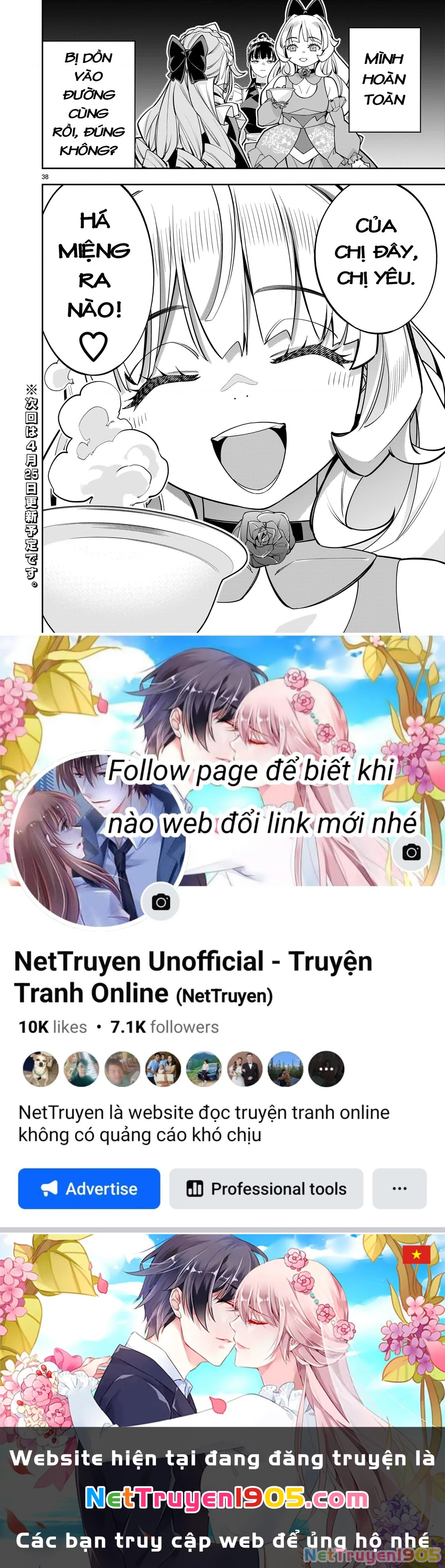 Sau khi trở về từ cõi chết, công chúa quyết định lập harem yuri để sinh tồn Chapter 7 - 38