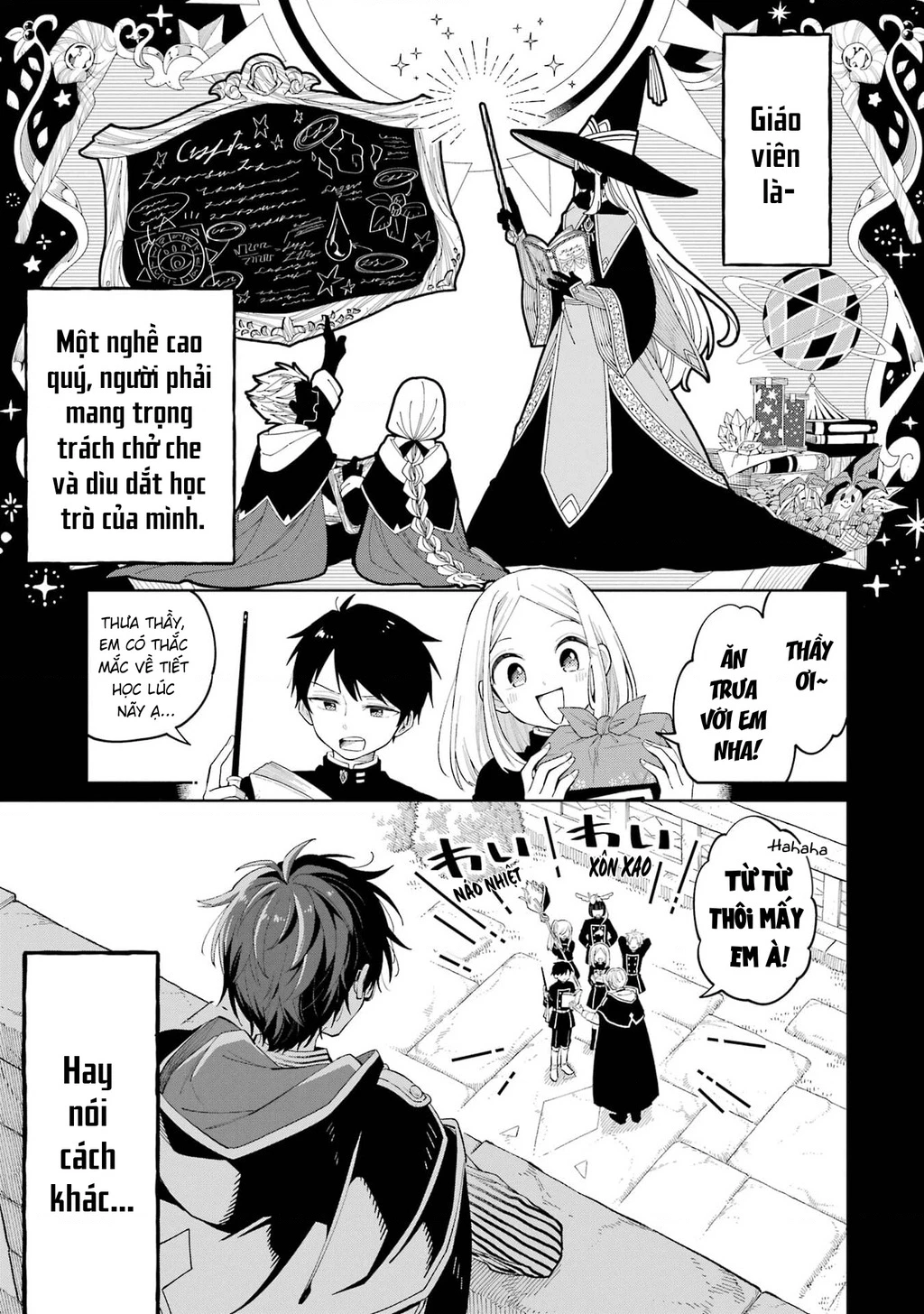 Thầy ơi! Bọn em sẽ hủy diệt thế giới! Chapter 1 - 4