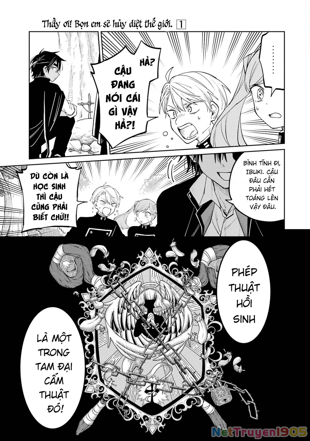 Thầy ơi! Bọn em sẽ hủy diệt thế giới! Chapter 3 - 40