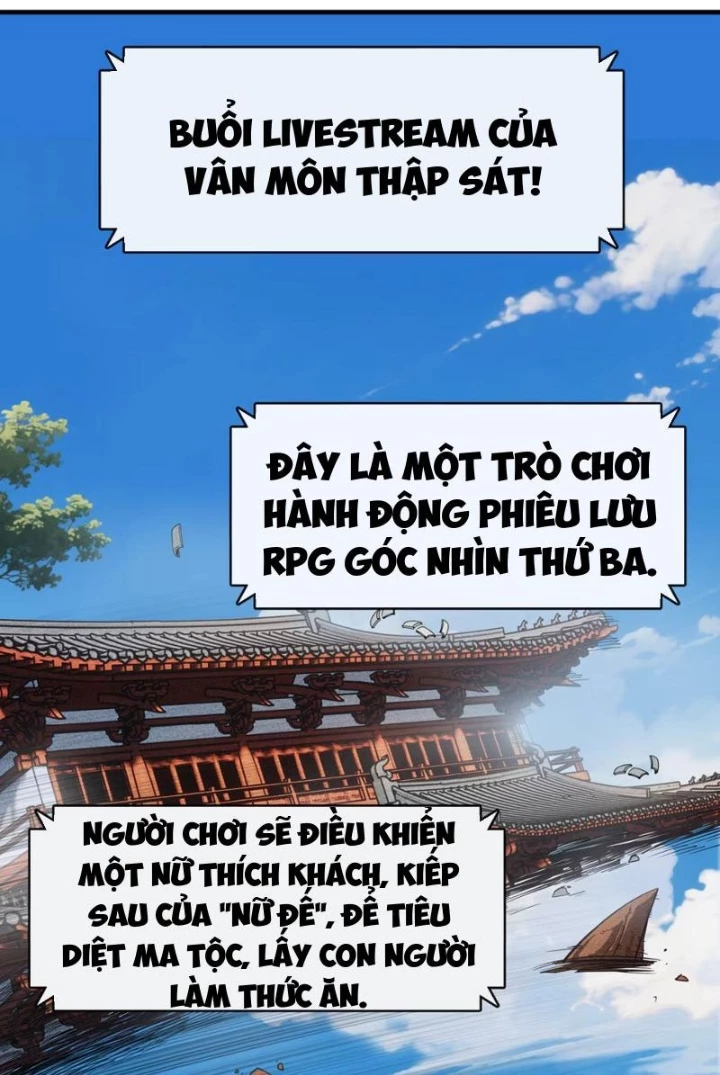 Xuyên Không Thành Ma Tôn Pháo Hôi? Nhưng Ta Là Streamer Công Lược Chapter 1 - 13