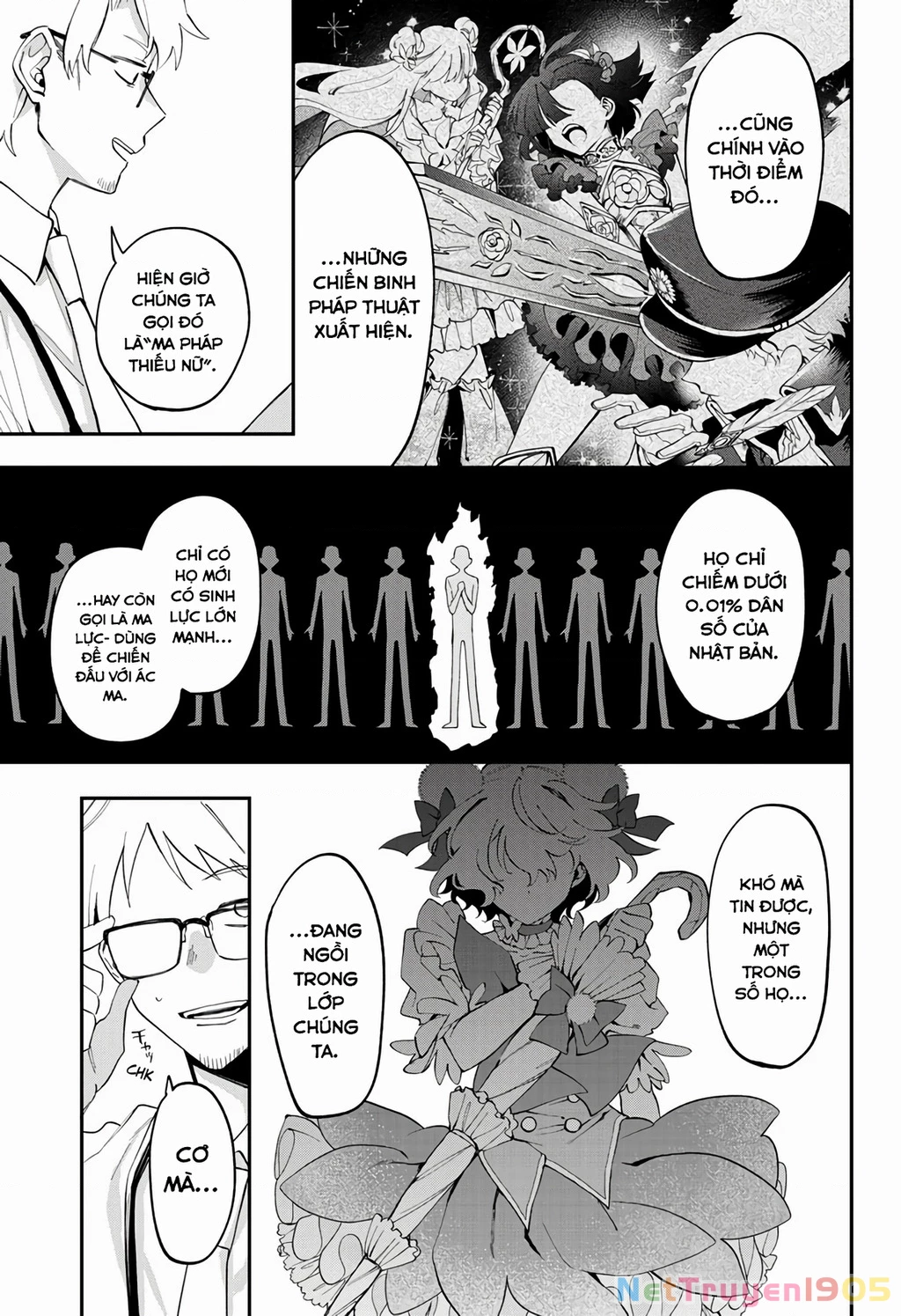 Ma pháp thiếu nữ Dandelion Chapter 6 - 7