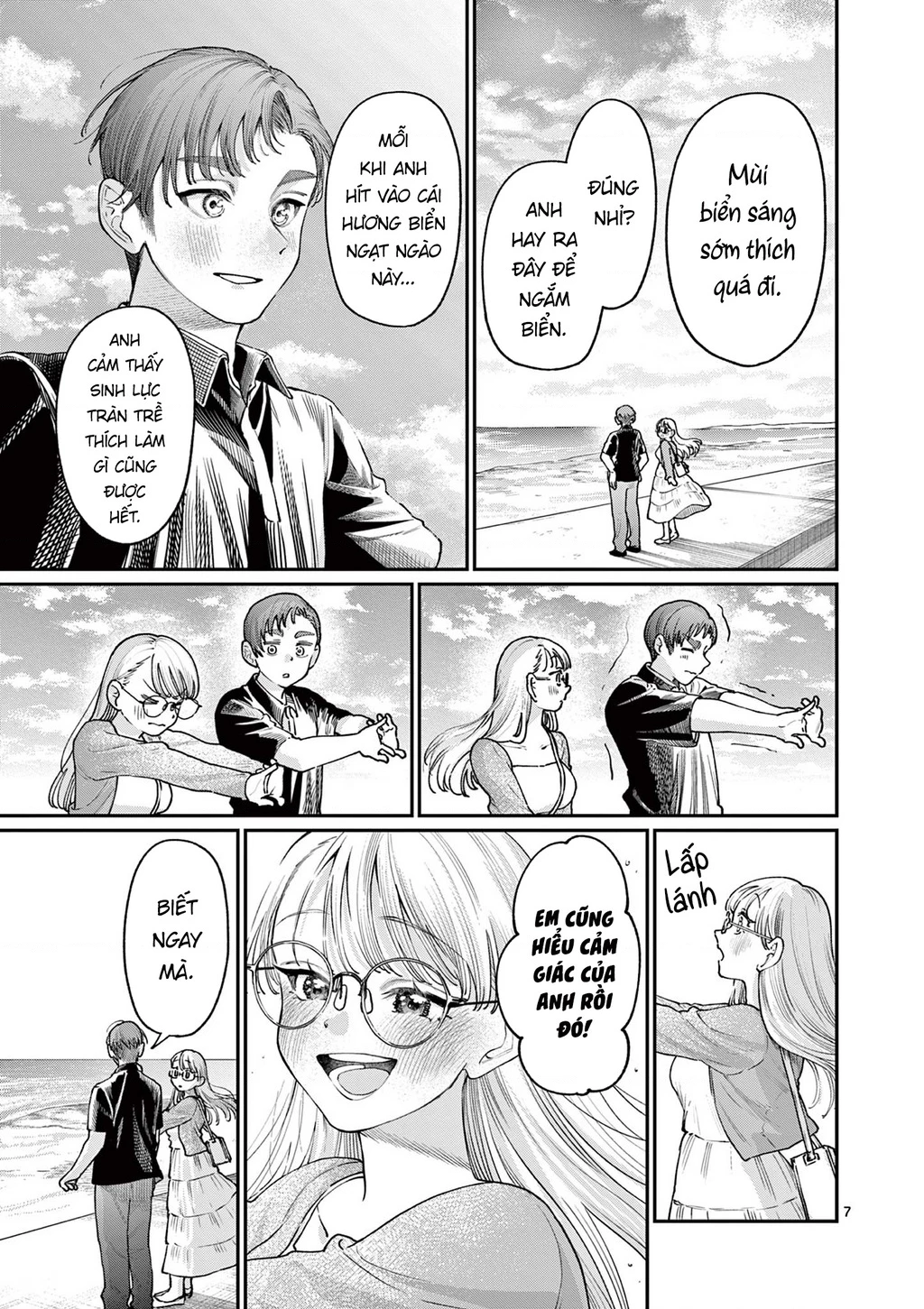 Tình yêu màu Lam nhà Wakaba Chapter 24 - 7