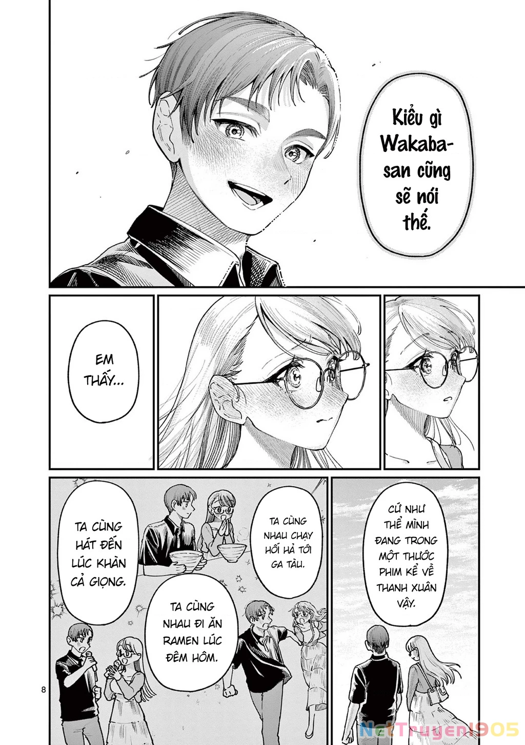Tình yêu màu Lam nhà Wakaba Chapter 24 - 8