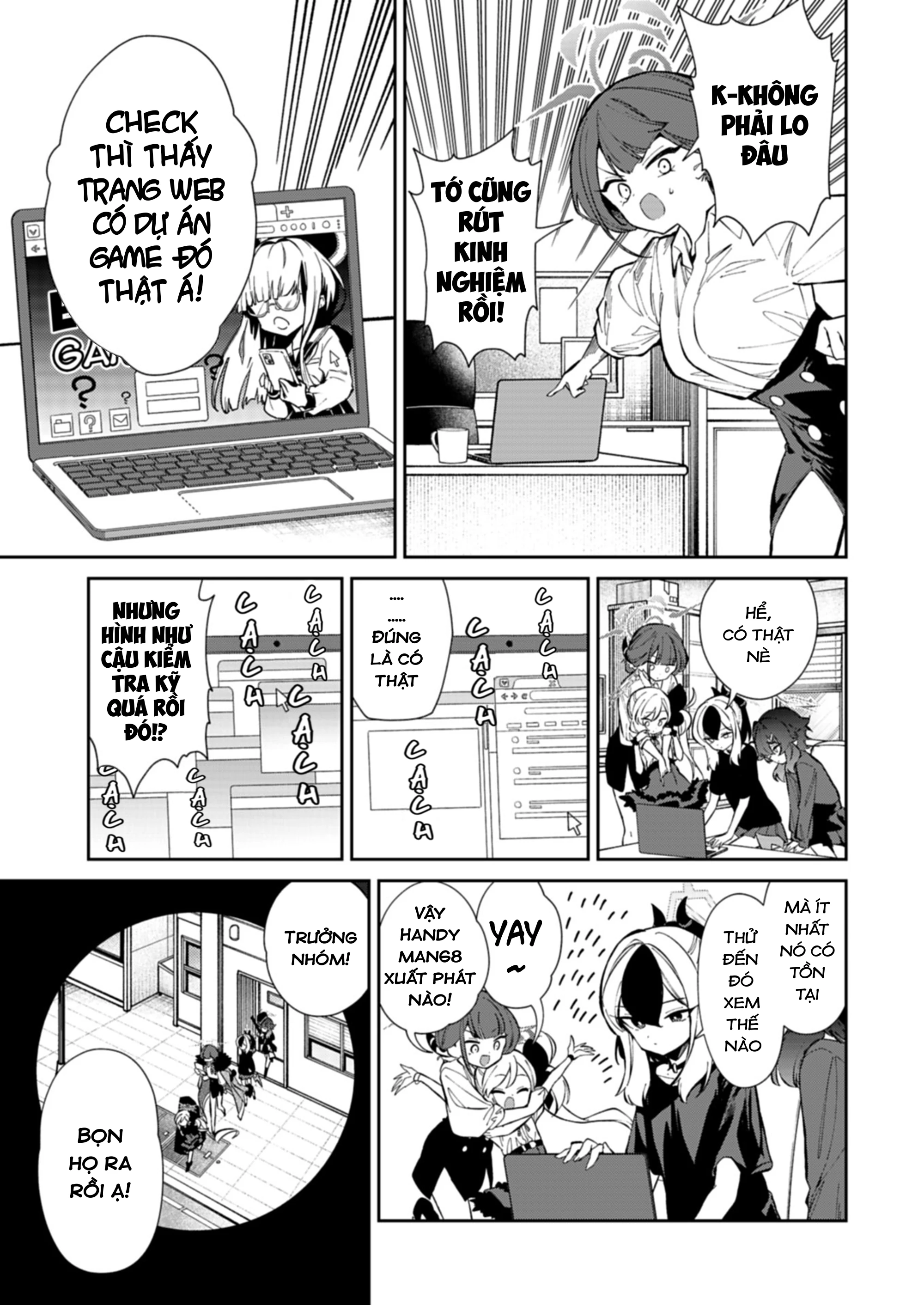 Blue Archive: Nhật Kí Nghiệp Vụ Của Handyman68 Chapter 28 - 3