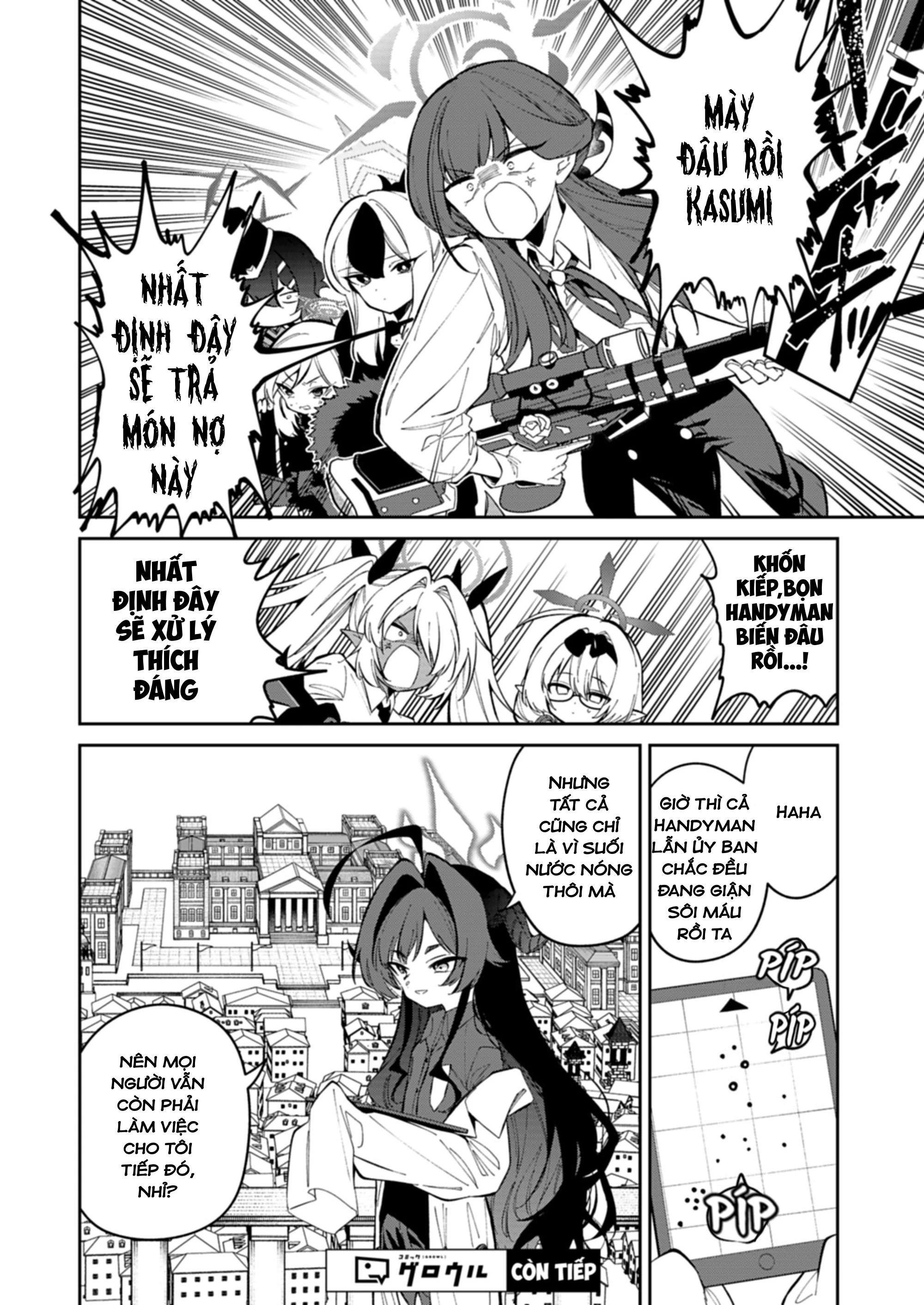 Blue Archive: Nhật Kí Nghiệp Vụ Của Handyman68 Chapter 28 - 24
