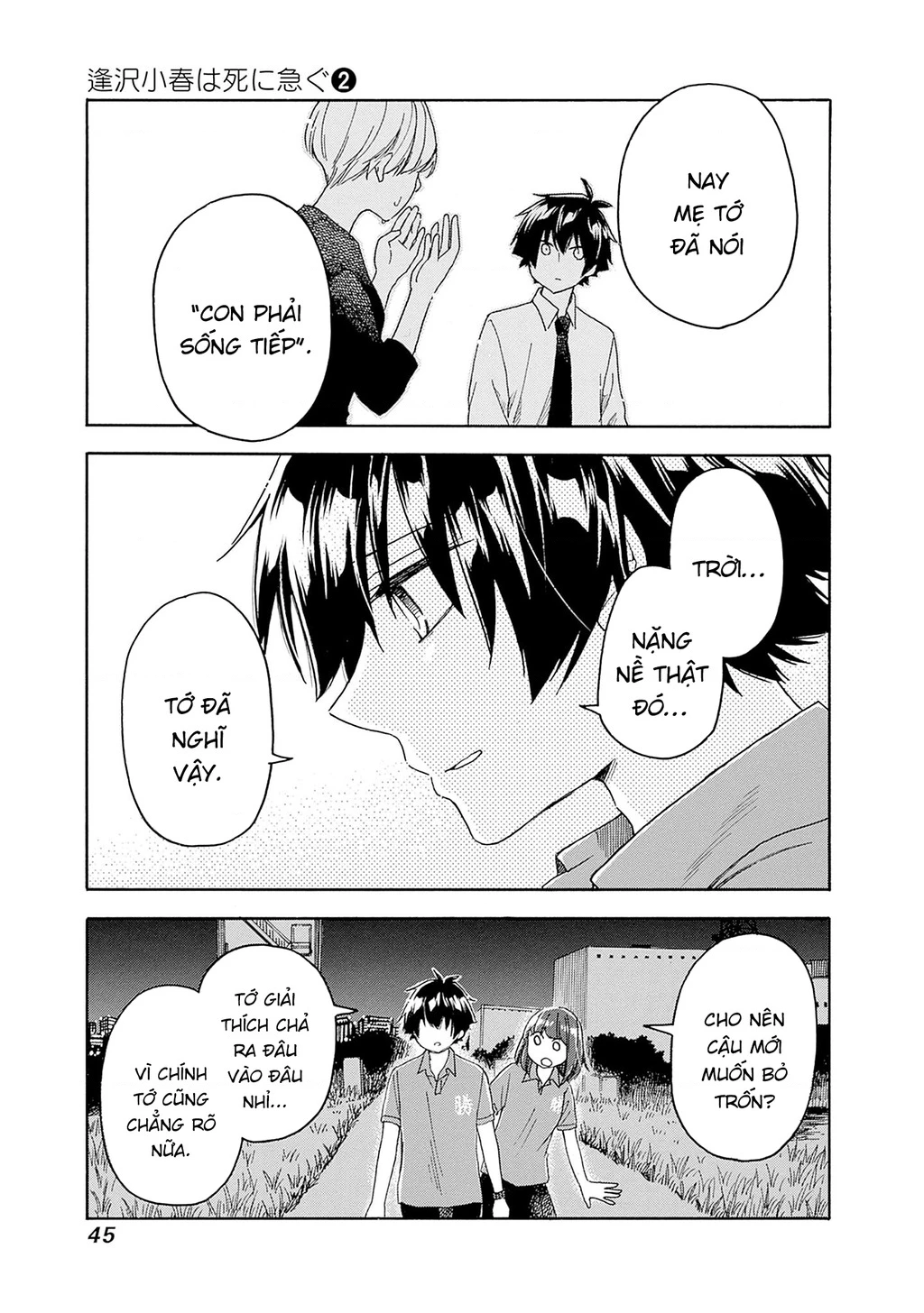 Aizawa Koharu muốn chết sớm Chapter 8 - 9