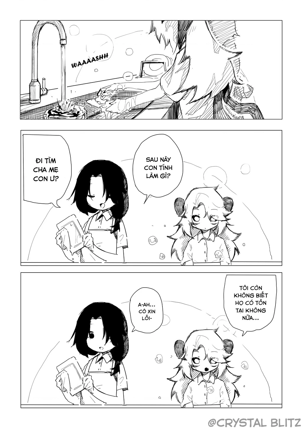 Con gái nuôi của tôi là sinh vật dị thường đáng sợ Chapter 2 - 3