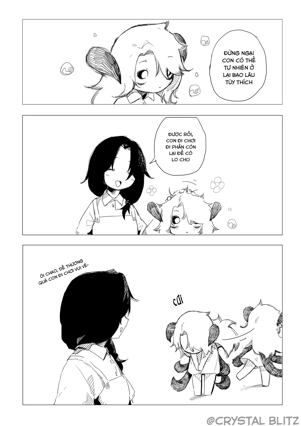 Con gái nuôi của tôi là sinh vật dị thường đáng sợ Chapter 2 - 4