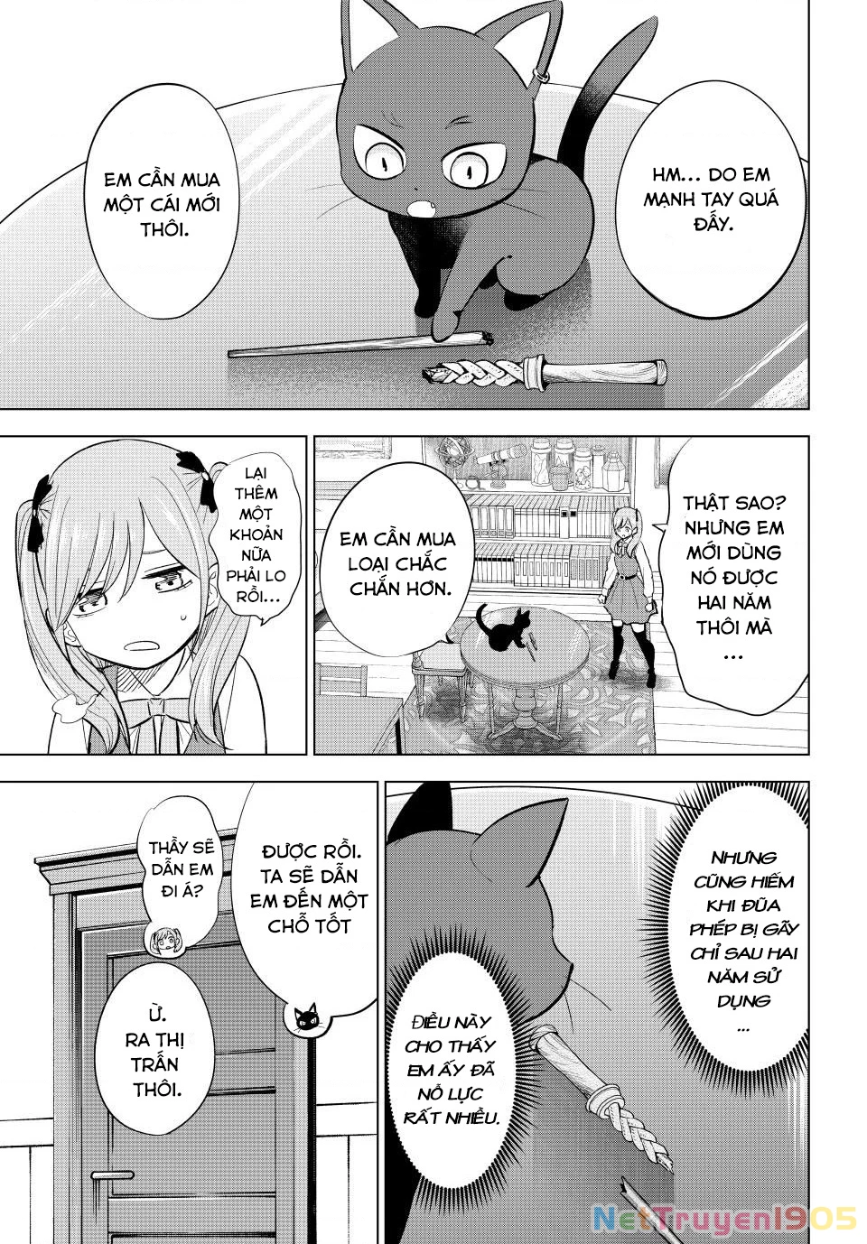 Hắc Miêu Và Lớp Học Phù Thủy Chapter 59 - 5