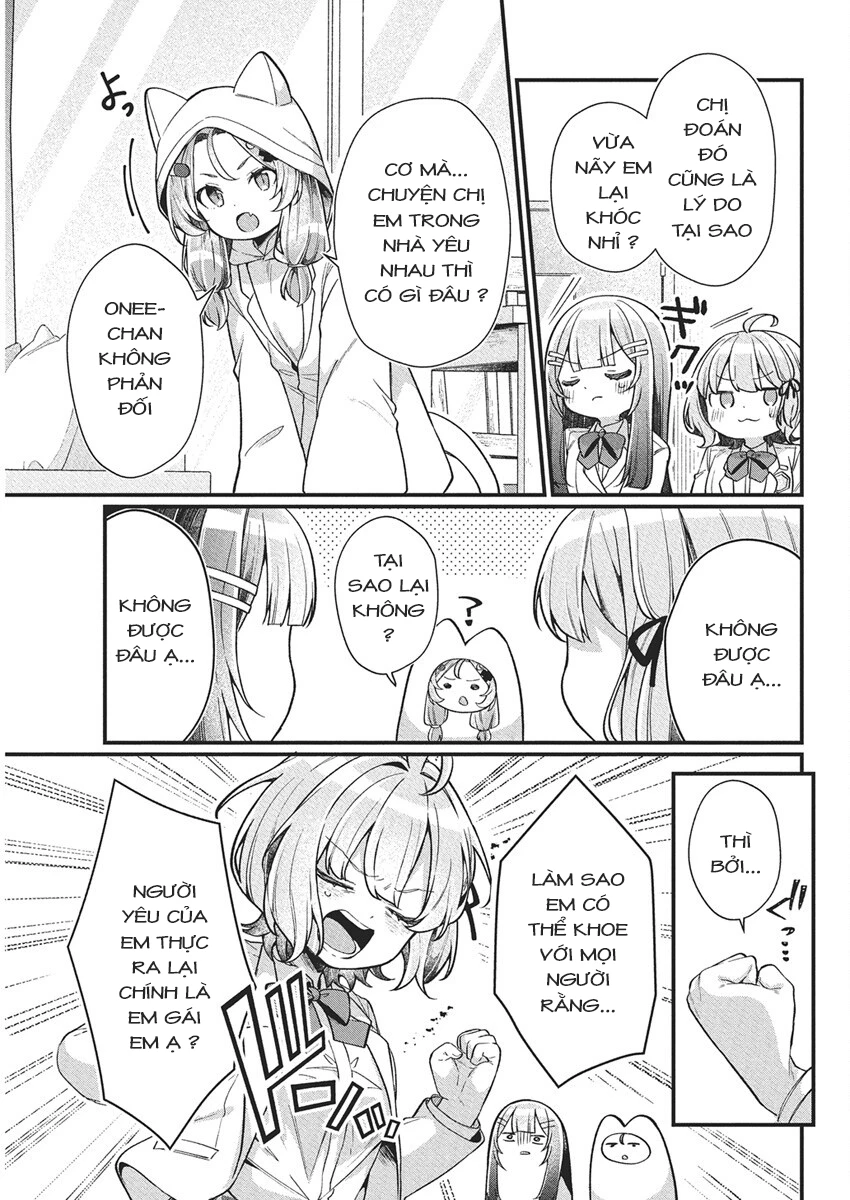 Watashi no Hatsukoi wa Hazukashisugite Darenimo Ienai Chapter 22 - 3