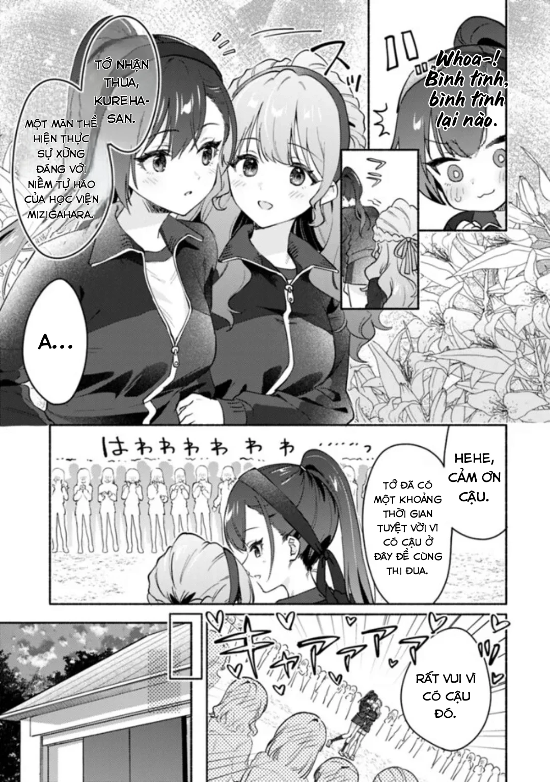 Câu Chuyện Yuri Về Việc Chinh Phục Một Cô Gái Xinh Đẹp Luôn Khăng Khăng Rằng Mình Sẽ Không Thua Chương 1 - 10