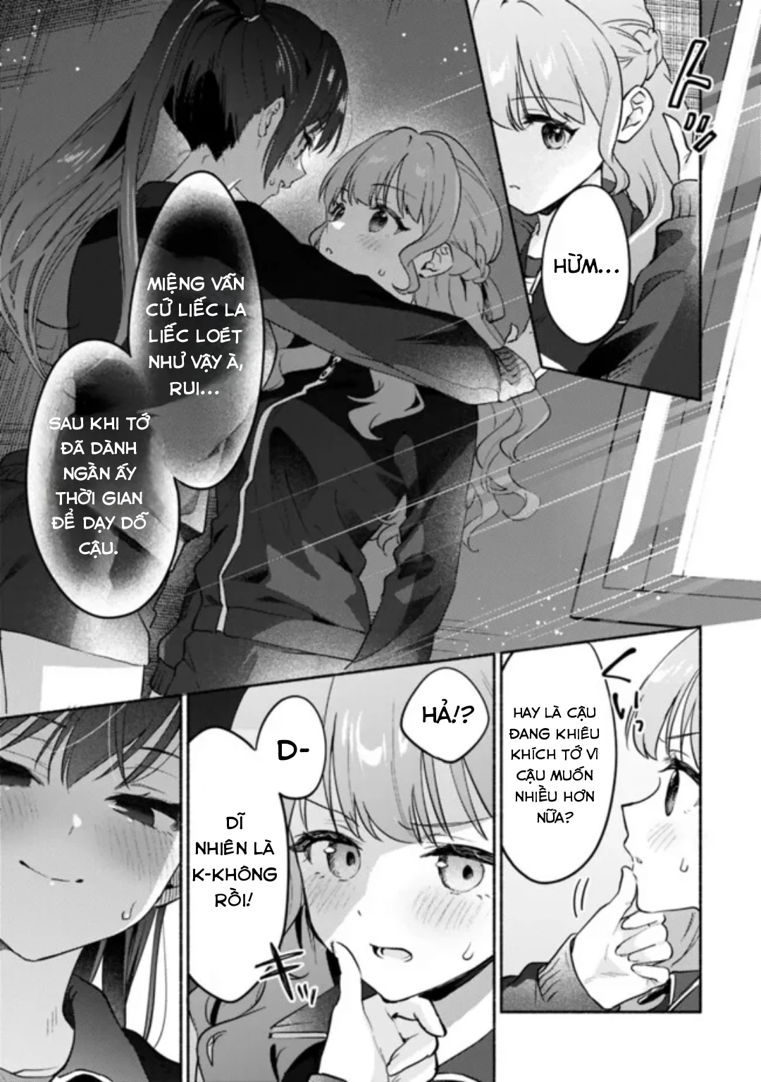 Câu Chuyện Yuri Về Việc Chinh Phục Một Cô Gái Xinh Đẹp Luôn Khăng Khăng Rằng Mình Sẽ Không Thua Chương 1 - 12