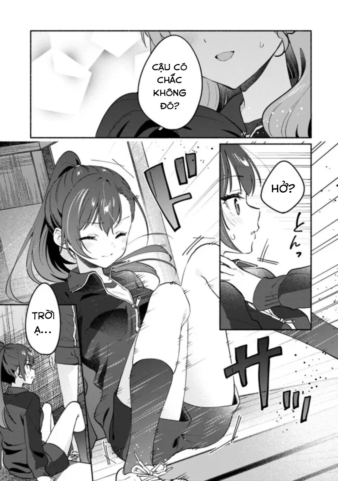 Câu Chuyện Yuri Về Việc Chinh Phục Một Cô Gái Xinh Đẹp Luôn Khăng Khăng Rằng Mình Sẽ Không Thua Chương 1 - 16