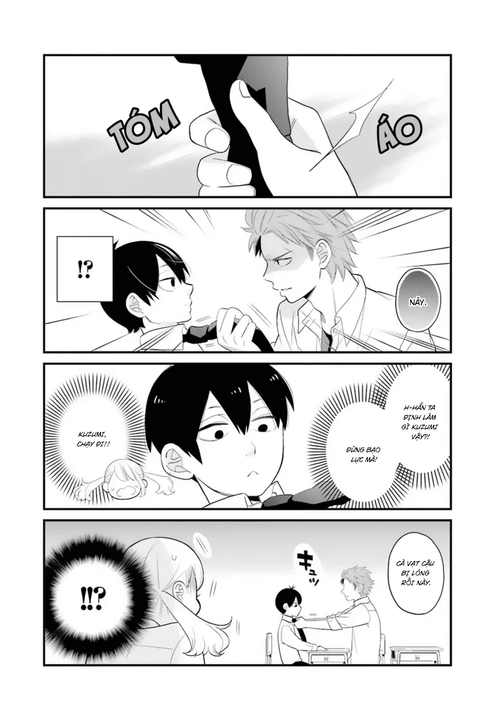 Kuzumi-kun, cậu không biết nhìn sắc mặt người khác sao? Chapter 0.9 - 4