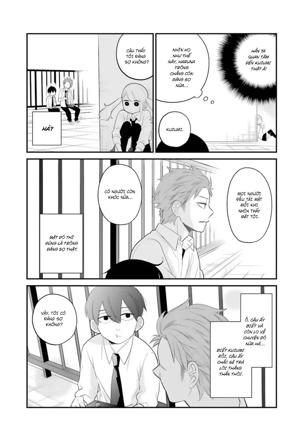 Kuzumi-kun, cậu không biết nhìn sắc mặt người khác sao? Chapter 0.9 - 10