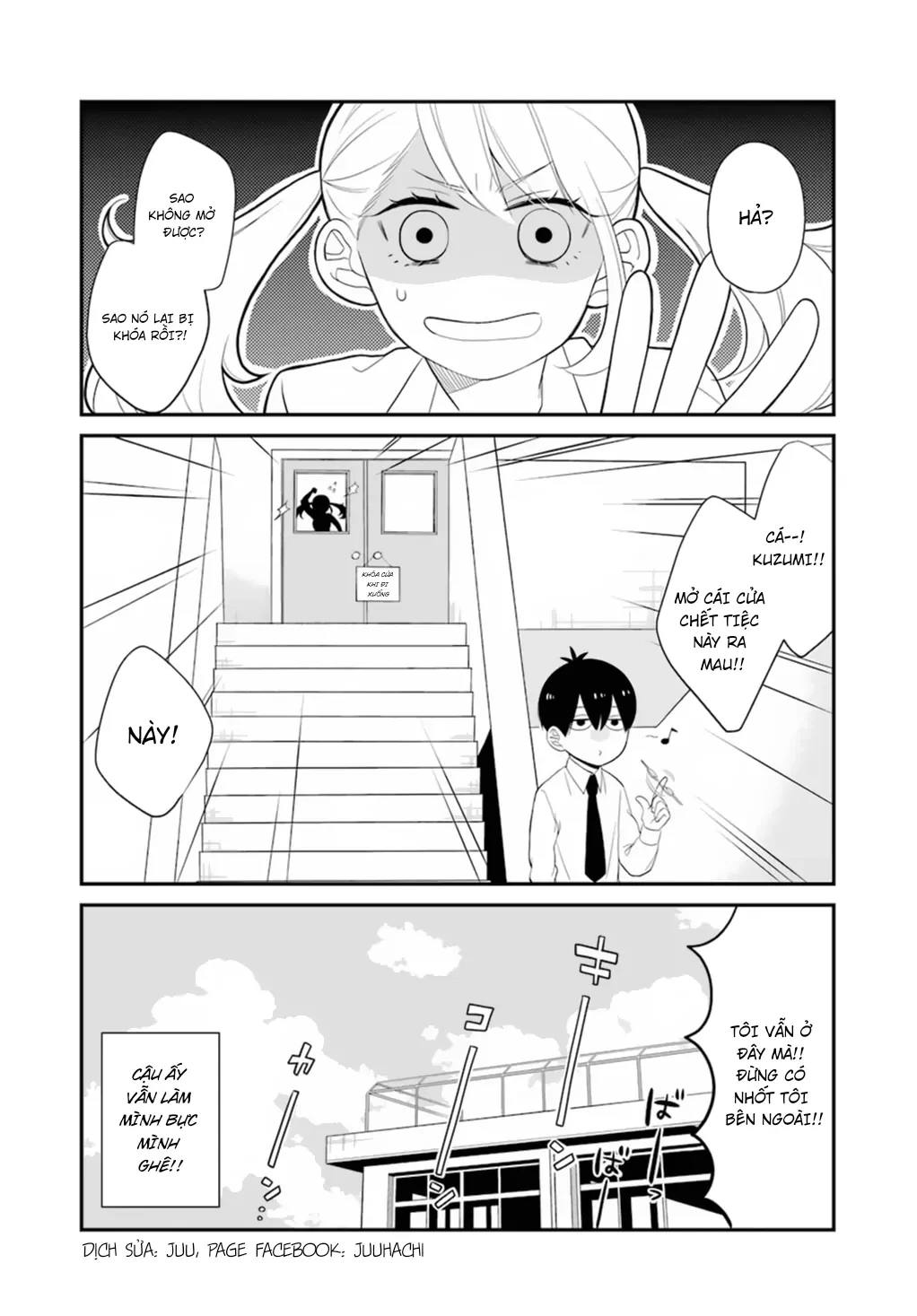 Kuzumi-kun, cậu không biết nhìn sắc mặt người khác sao? Chapter 0.9 - 18