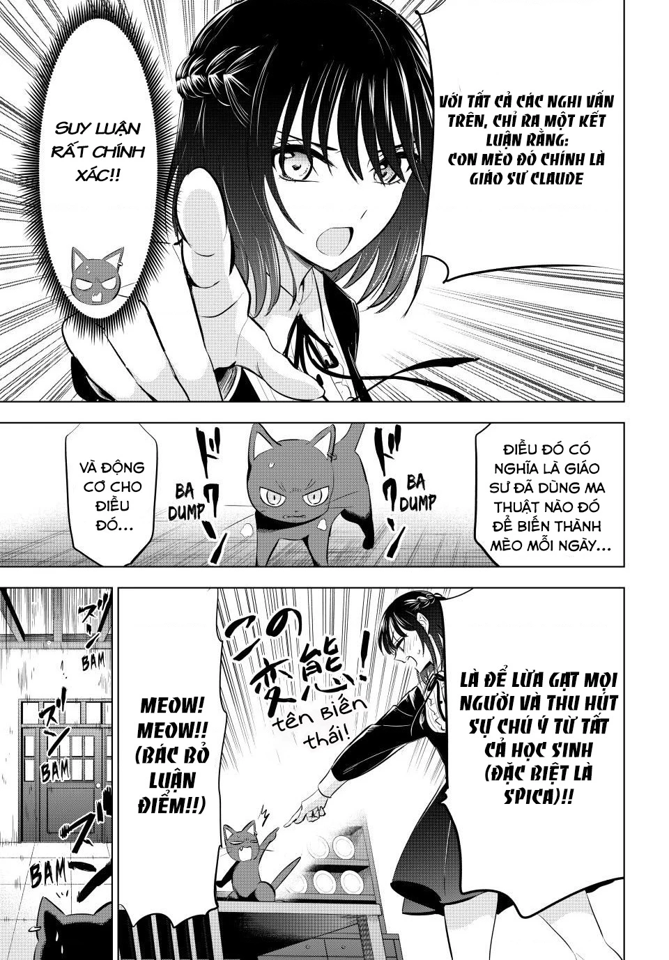 Hắc Miêu Và Lớp Học Phù Thủy Chapter 61 - 7