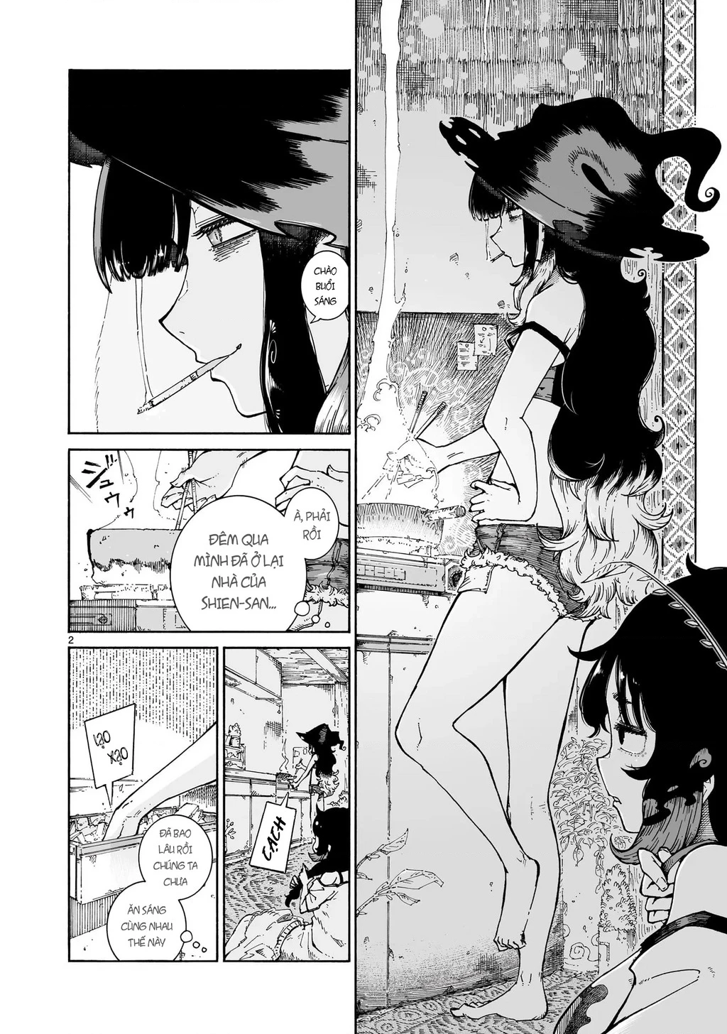 Majo to Kyurasu - Phù thủy phê pha Chapter 4.2 - 4