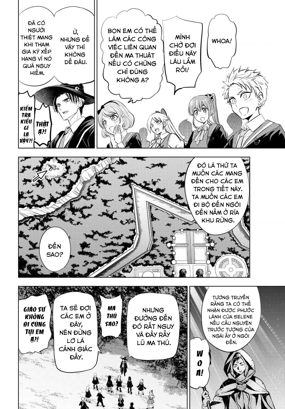 Hắc Miêu Và Lớp Học Phù Thủy Chapter 62 - 4