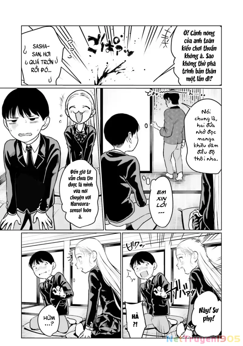 Bé Sơ Trung Sasha Và Thằng Bạn Otaku Cùng Lớp Chapter 22.75 - 3