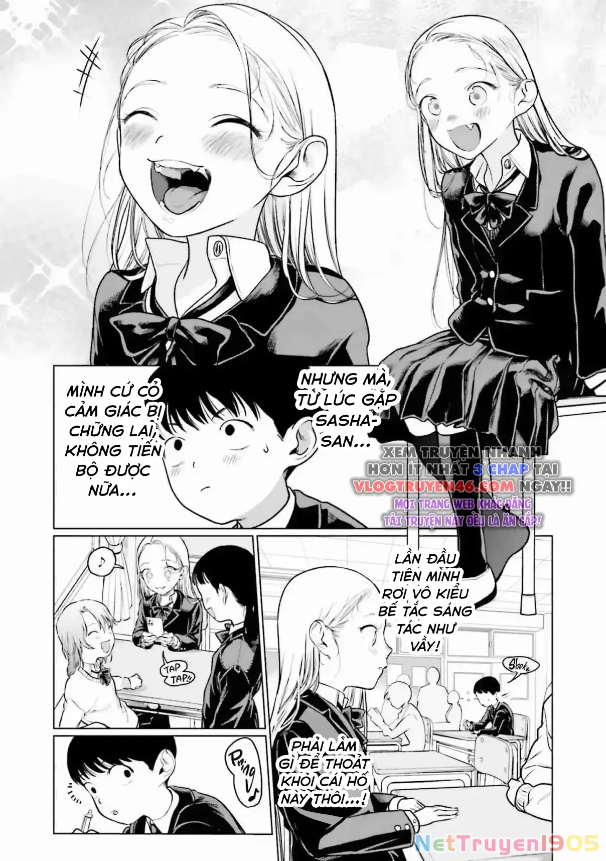 Bé Sơ Trung Sasha Và Thằng Bạn Otaku Cùng Lớp Chapter 23 - 2