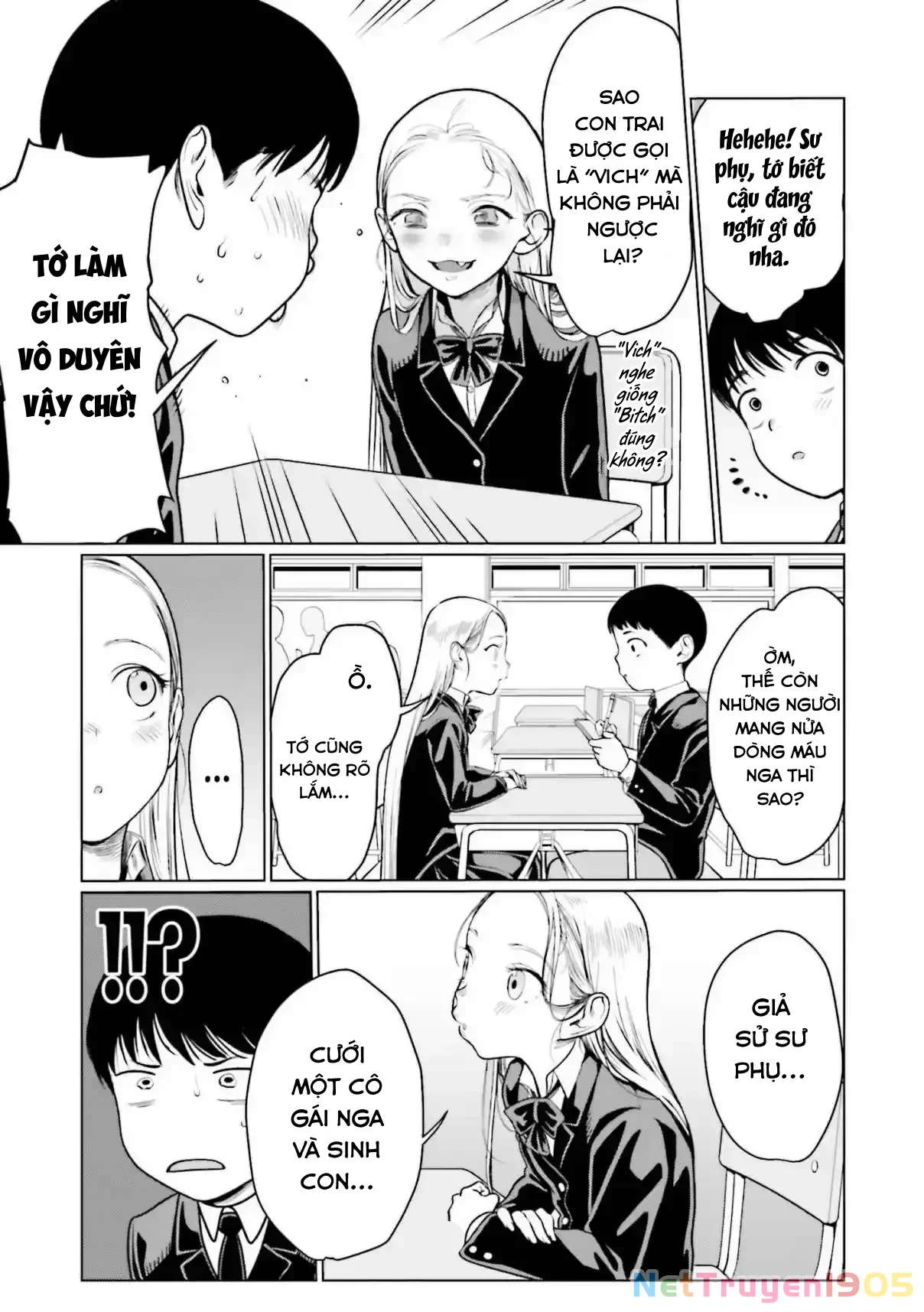 Bé Sơ Trung Sasha Và Thằng Bạn Otaku Cùng Lớp Chapter 24 - 2