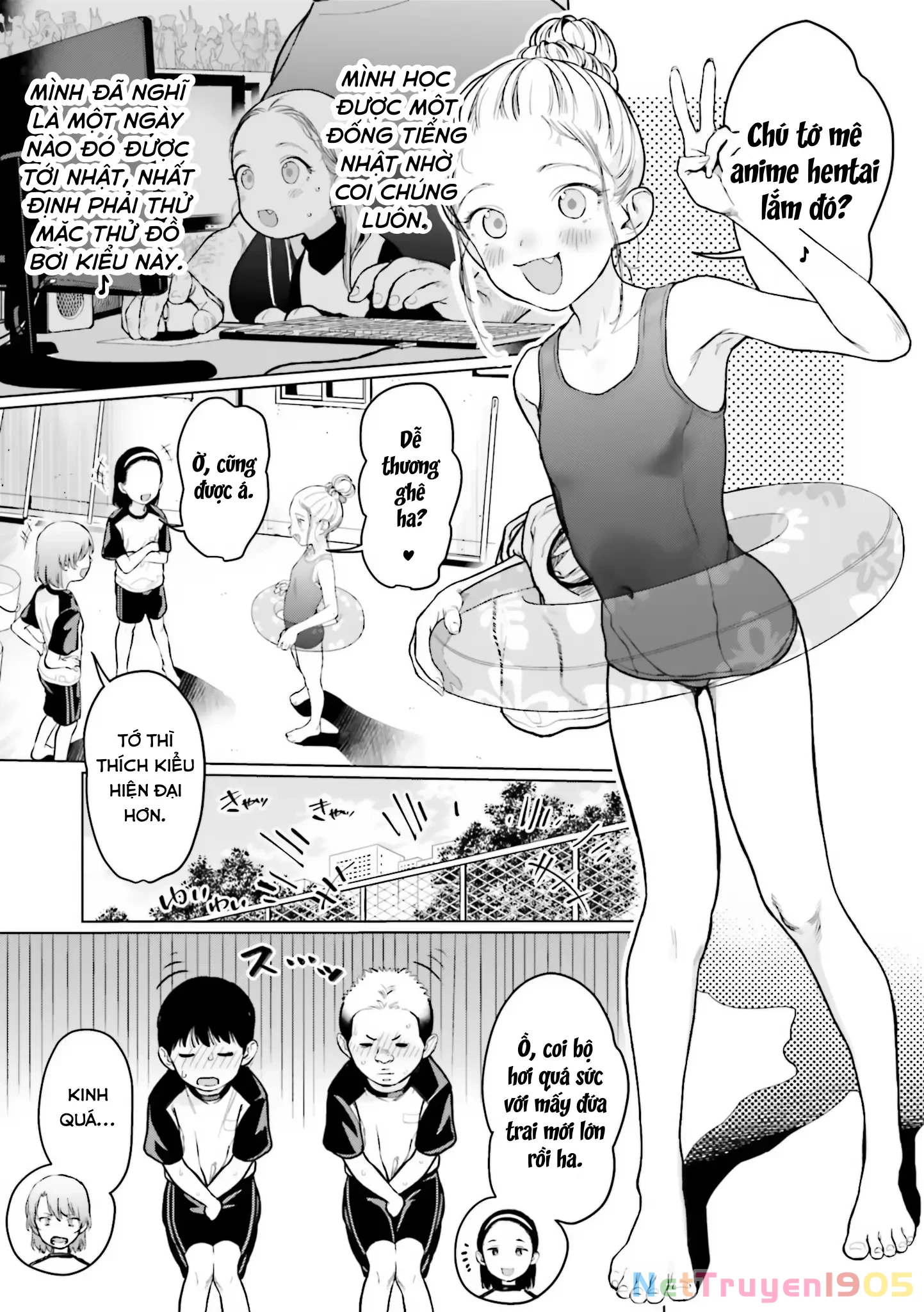 Bé Sơ Trung Sasha Và Thằng Bạn Otaku Cùng Lớp Chapter 28 - 3