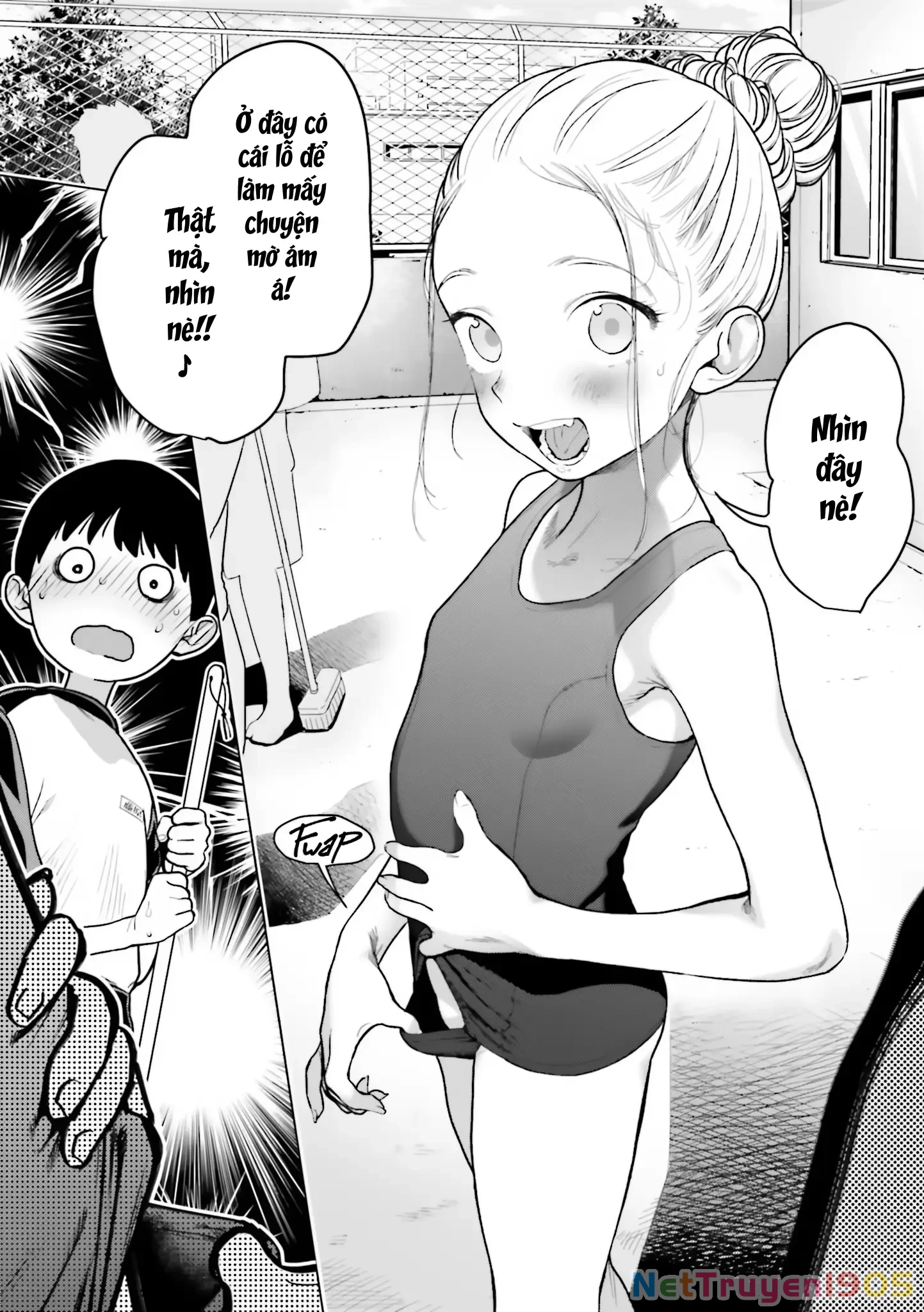Bé Sơ Trung Sasha Và Thằng Bạn Otaku Cùng Lớp Chapter 28 - 7