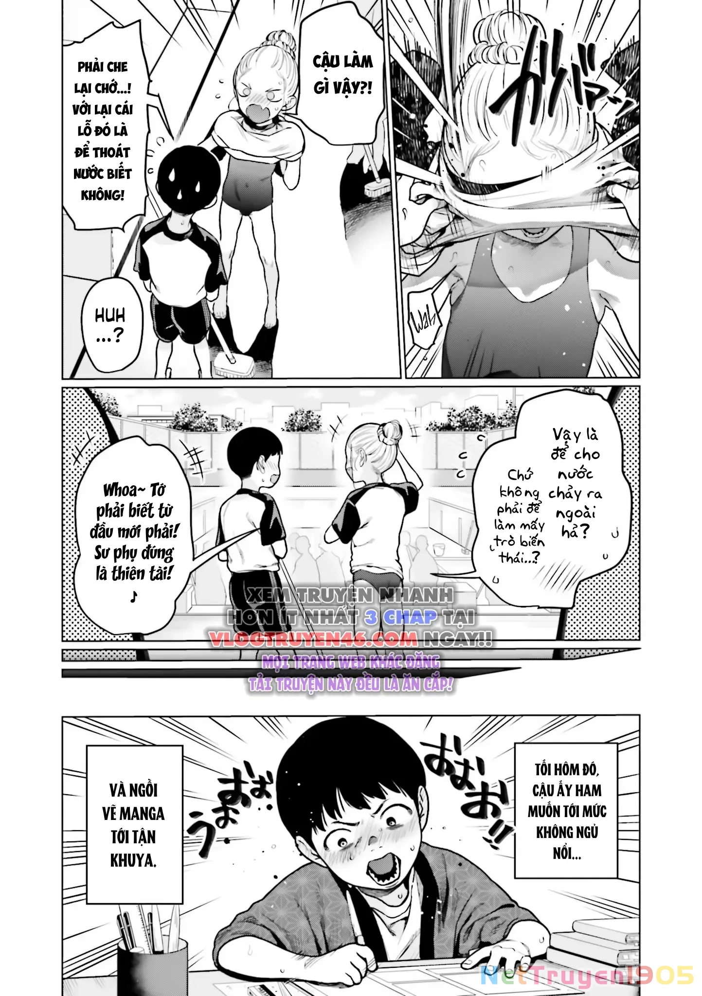 Bé Sơ Trung Sasha Và Thằng Bạn Otaku Cùng Lớp Chapter 28 - 8