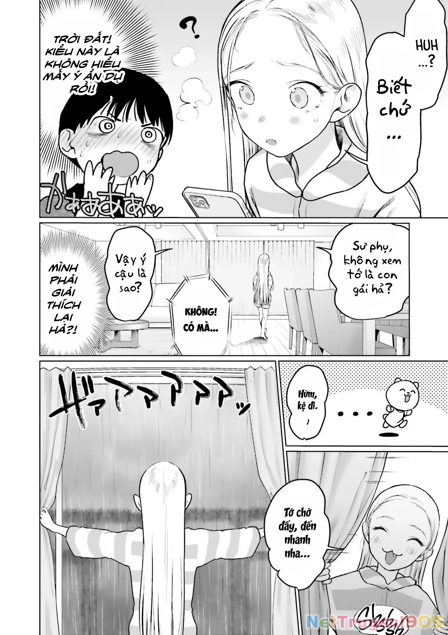 Bé Sơ Trung Sasha Và Thằng Bạn Otaku Cùng Lớp Chapter 29 - 9
