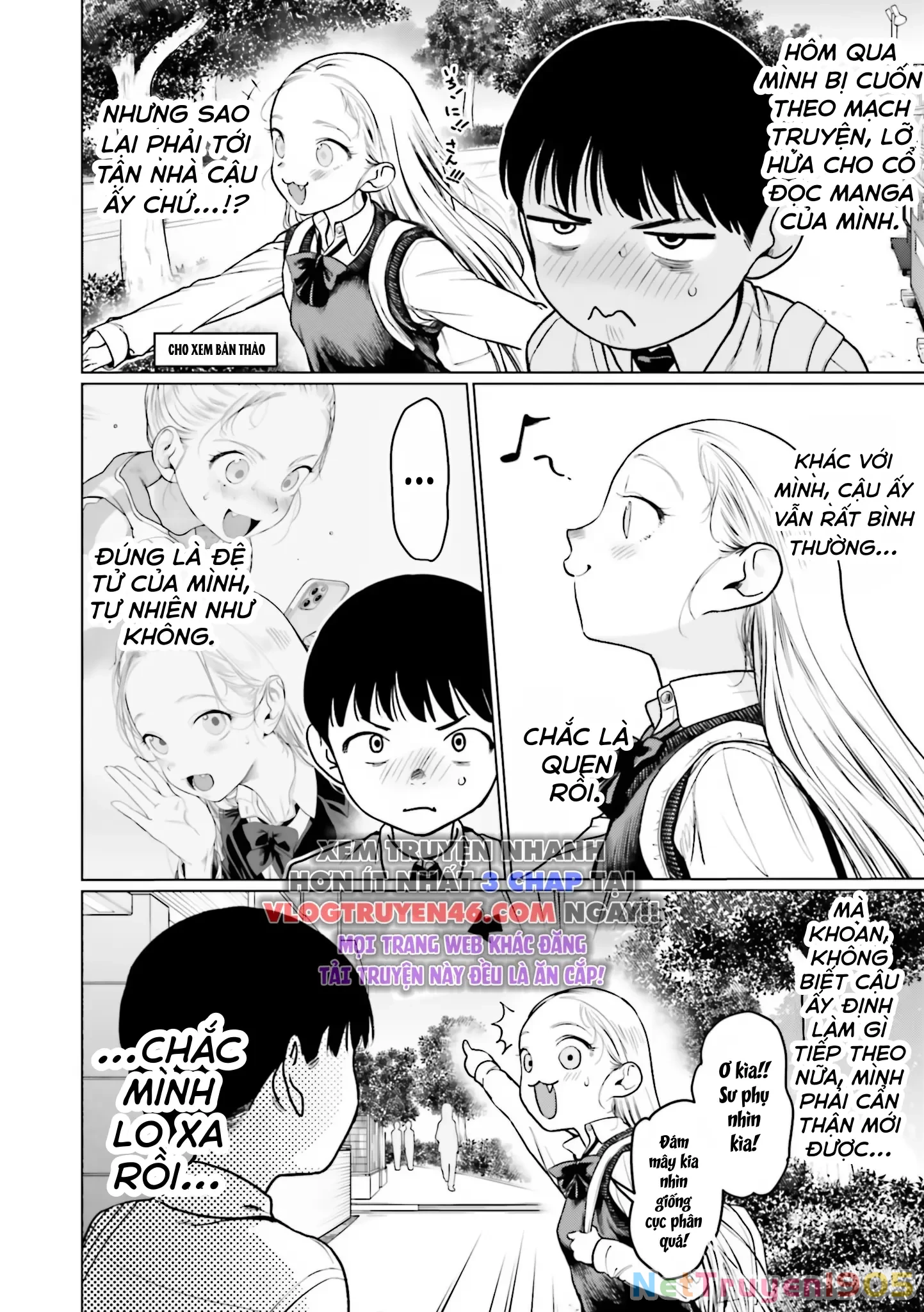 Bé Sơ Trung Sasha Và Thằng Bạn Otaku Cùng Lớp Chapter 30 - 3