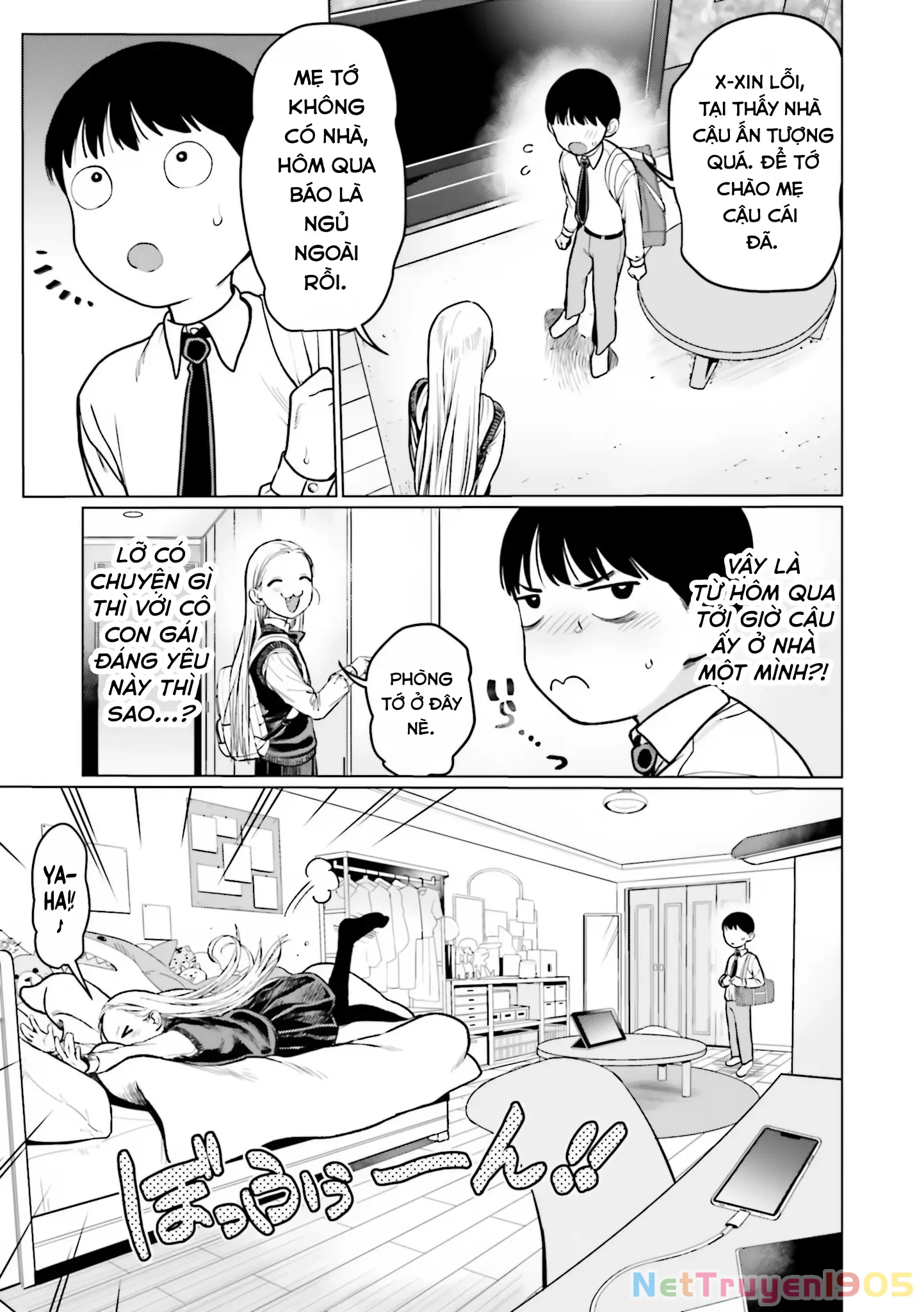 Bé Sơ Trung Sasha Và Thằng Bạn Otaku Cùng Lớp Chapter 30 - 6