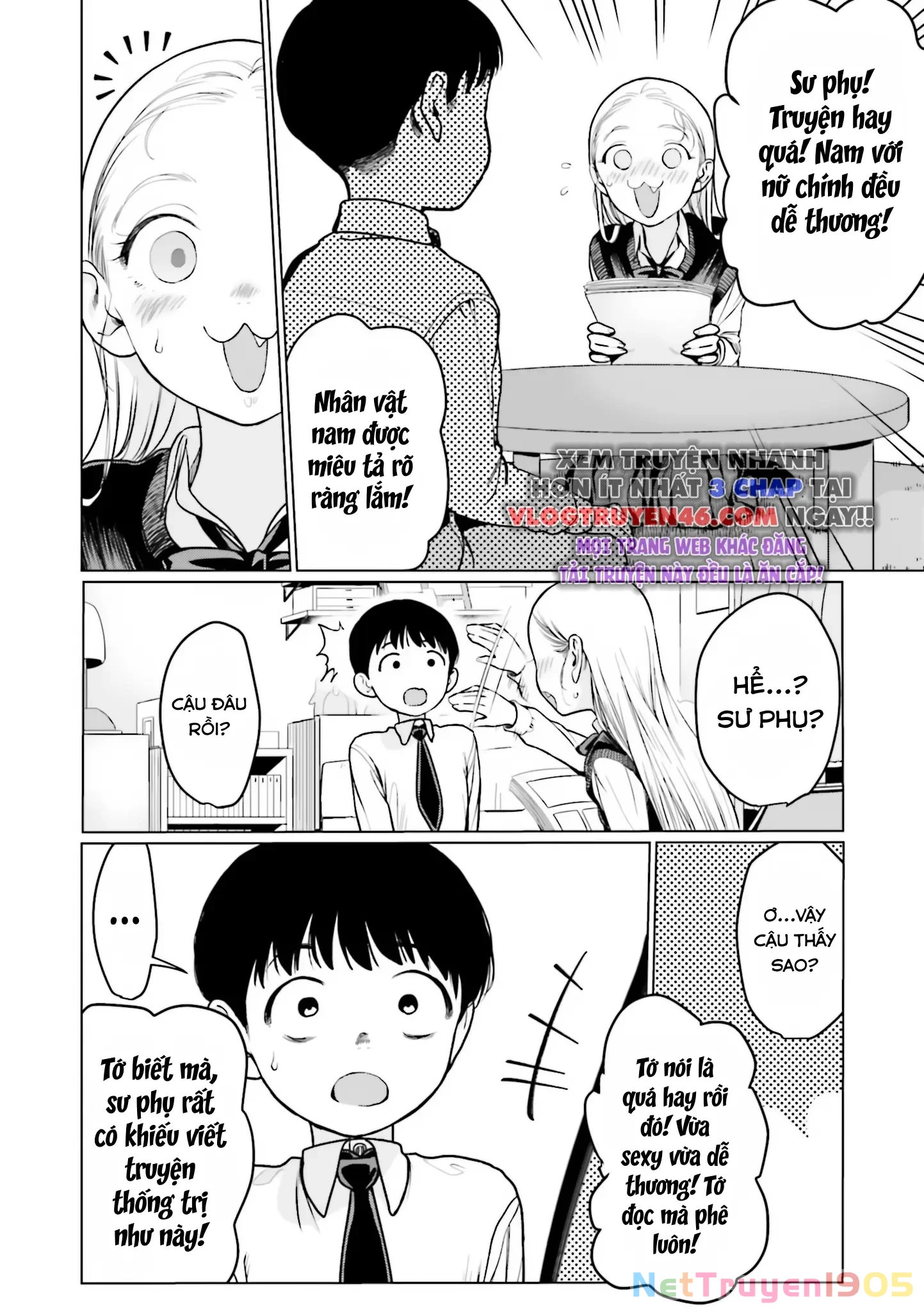 Bé Sơ Trung Sasha Và Thằng Bạn Otaku Cùng Lớp Chapter 30 - 13