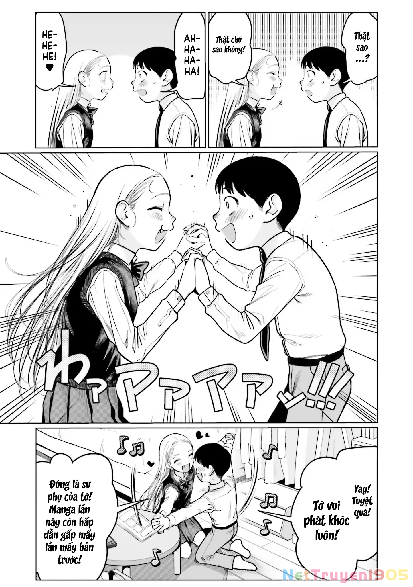 Bé Sơ Trung Sasha Và Thằng Bạn Otaku Cùng Lớp Chapter 30 - 14