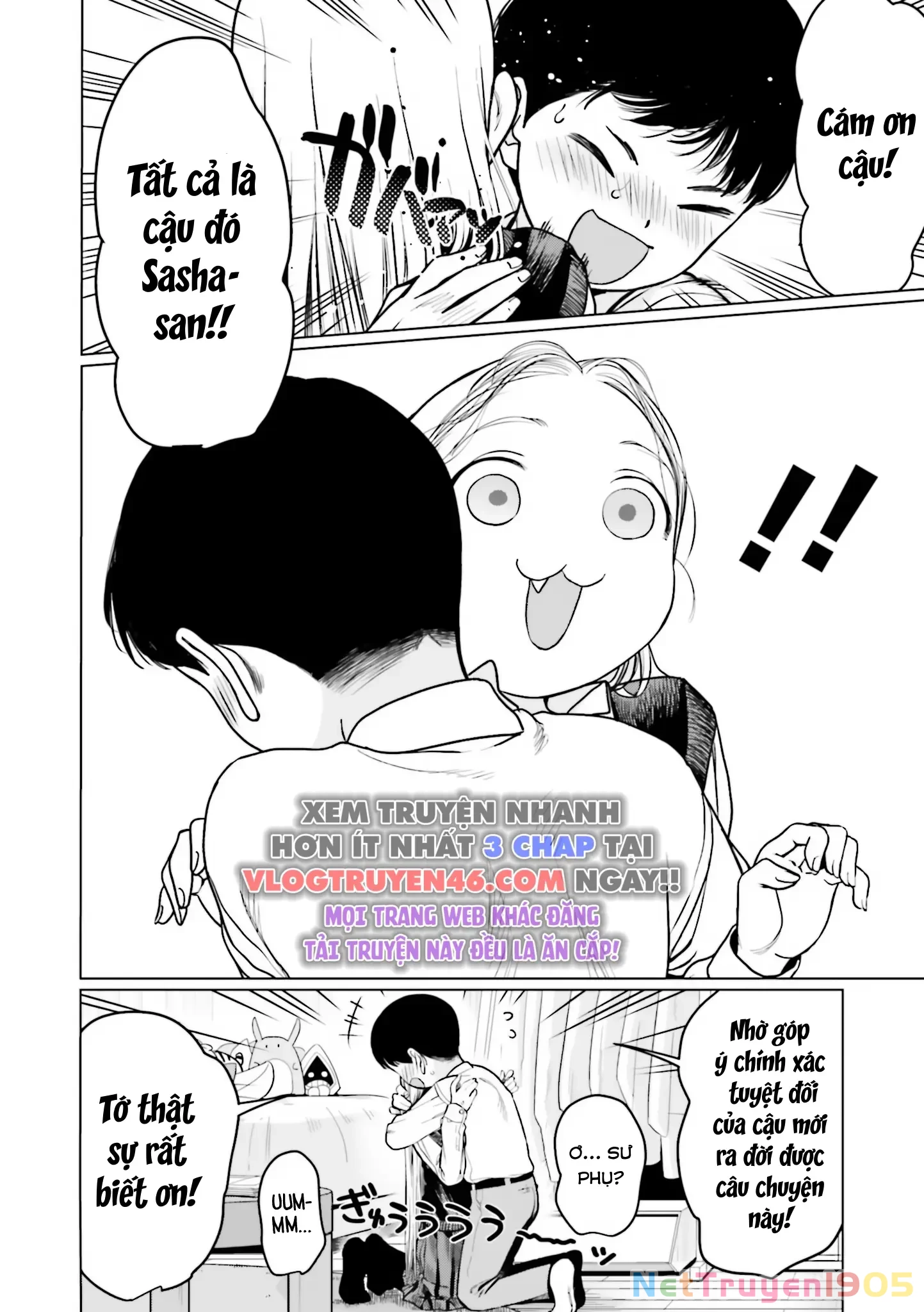 Bé Sơ Trung Sasha Và Thằng Bạn Otaku Cùng Lớp Chapter 30 - 15