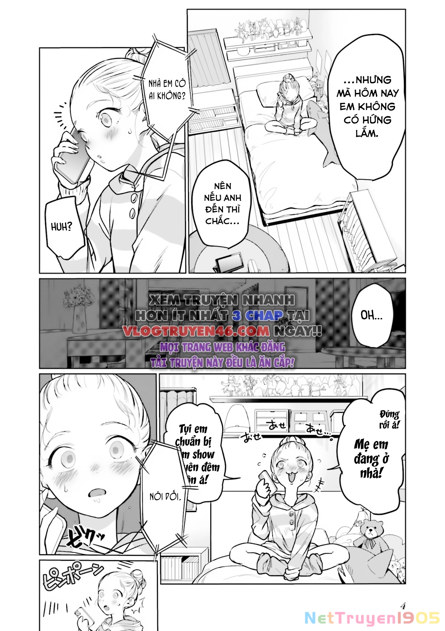 Bé Sơ Trung Sasha Và Thằng Bạn Otaku Cùng Lớp Chapter 31 - 2