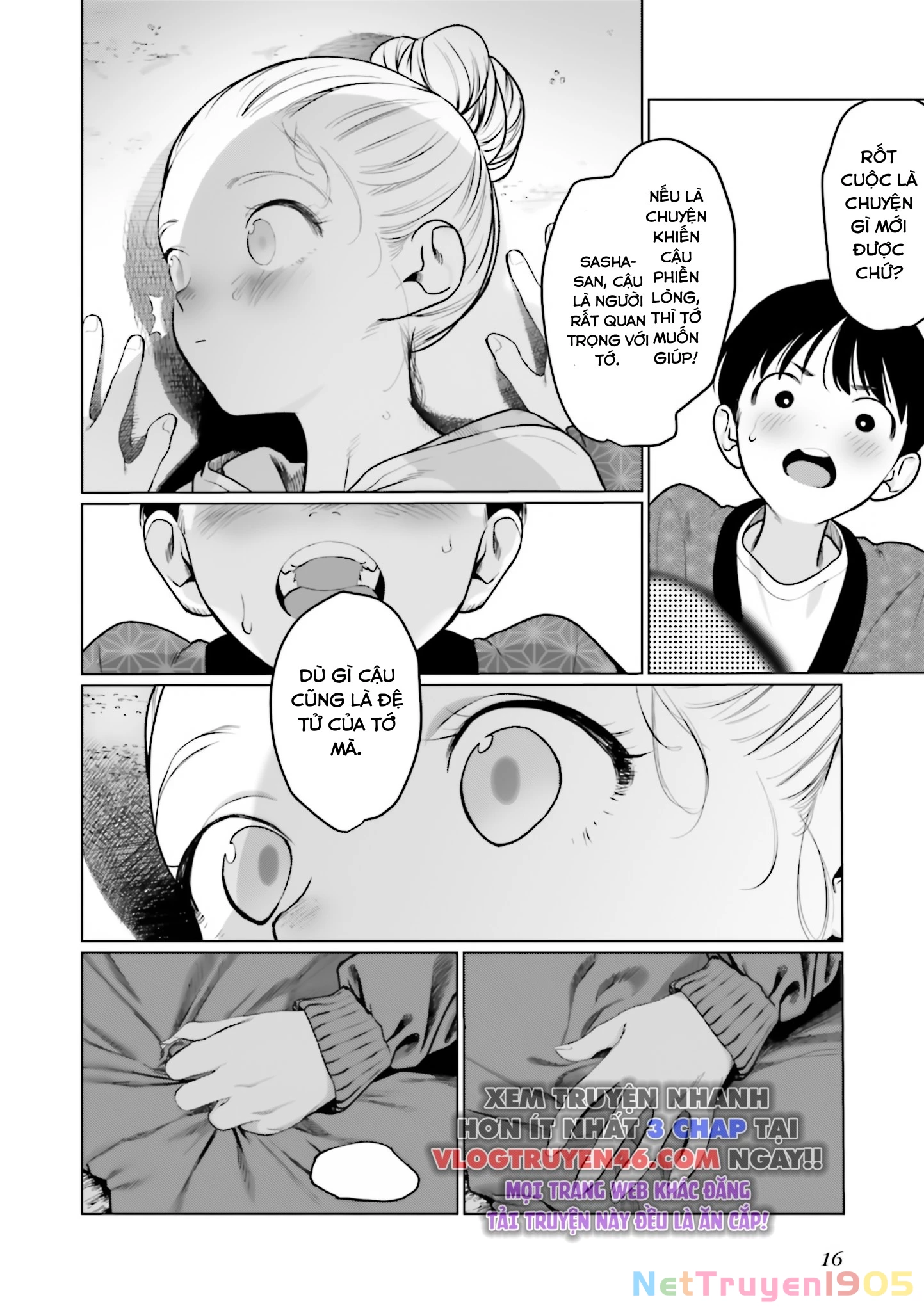 Bé Sơ Trung Sasha Và Thằng Bạn Otaku Cùng Lớp Chapter 31 - 14