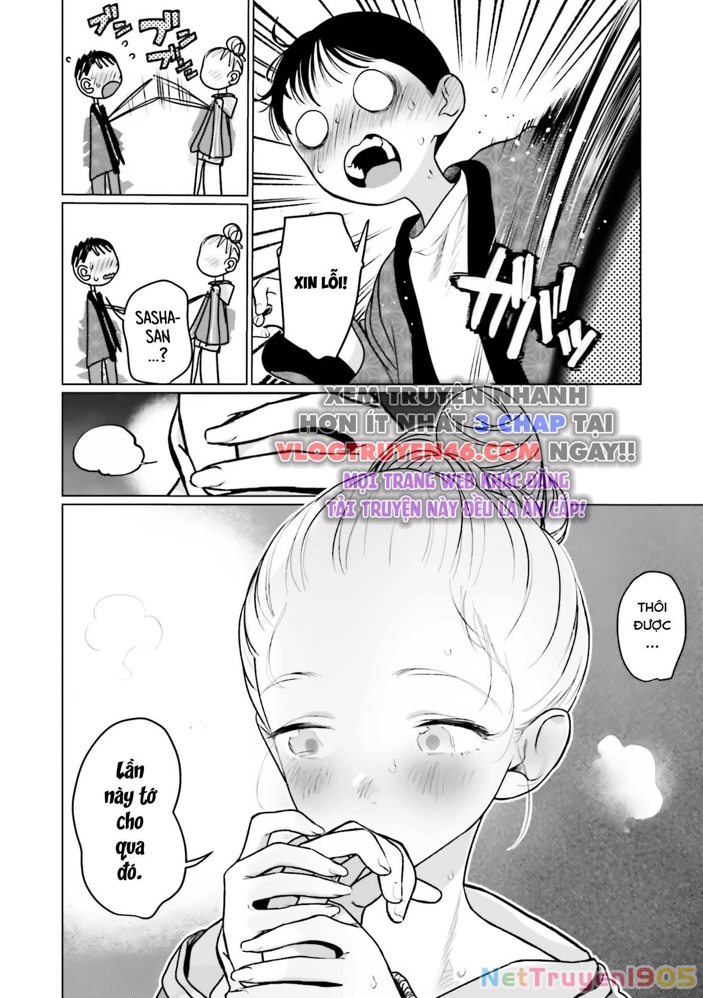 Bé Sơ Trung Sasha Và Thằng Bạn Otaku Cùng Lớp Chapter 31 - 22