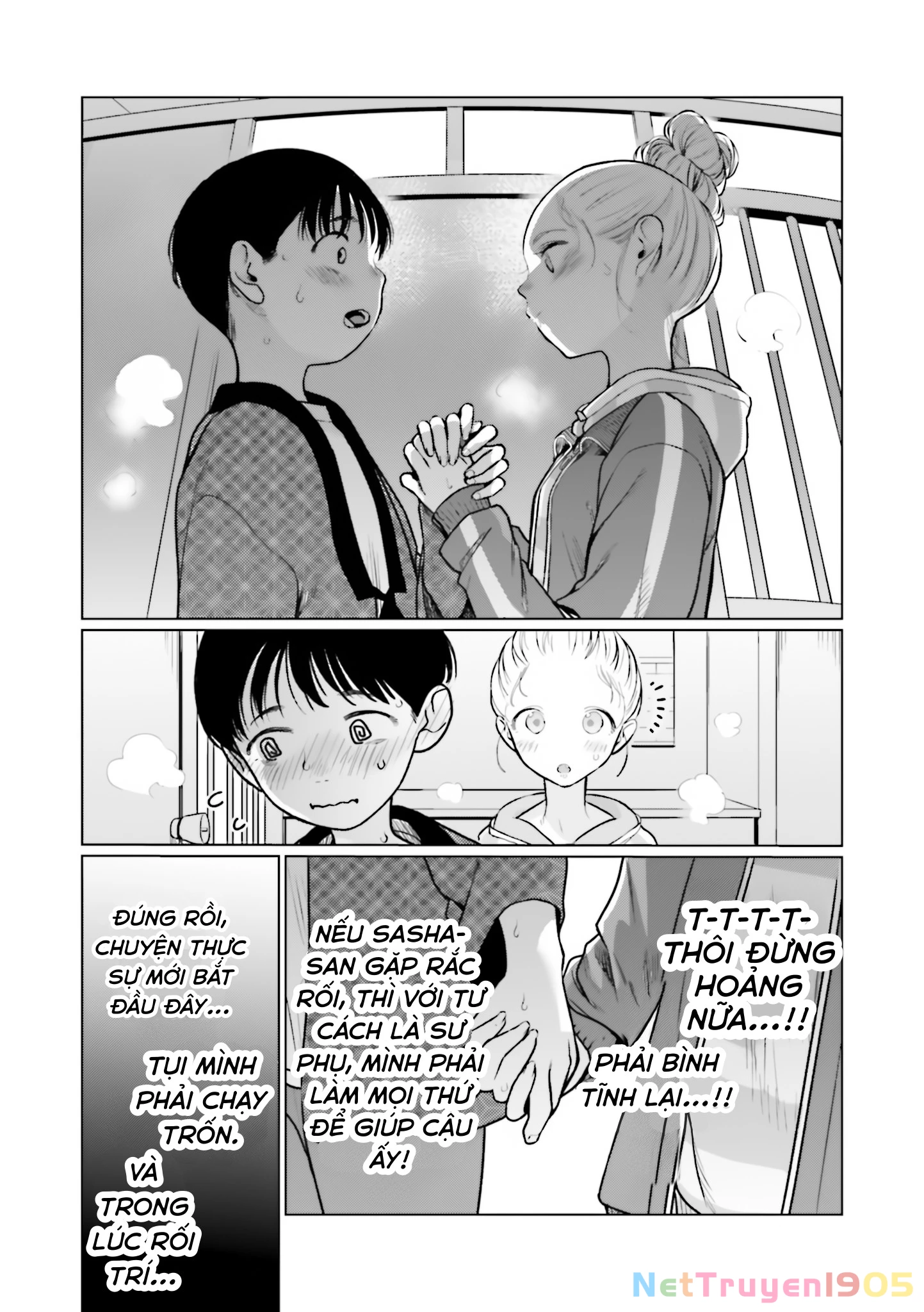 Bé Sơ Trung Sasha Và Thằng Bạn Otaku Cùng Lớp Chapter 31 - 23