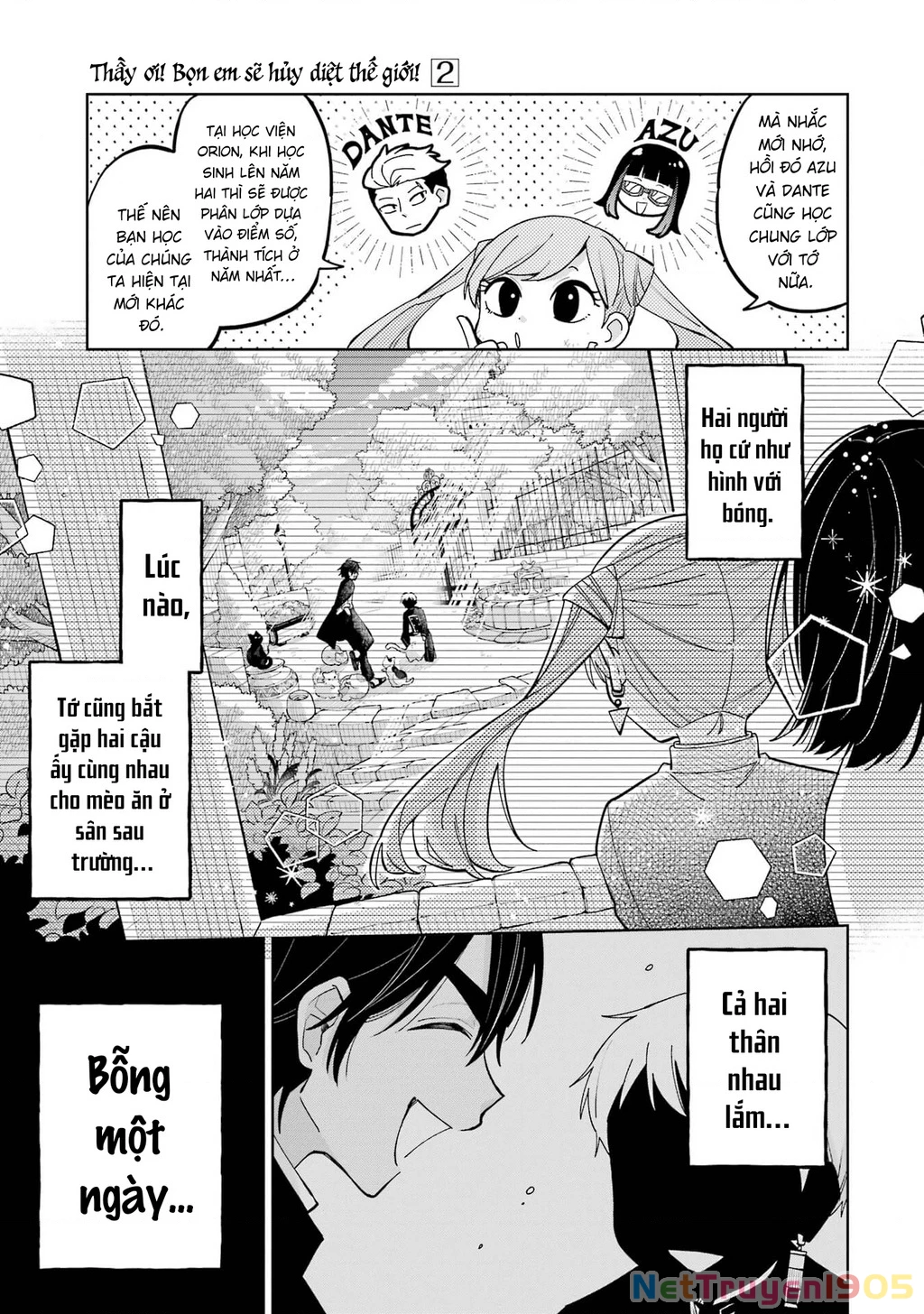 Thầy ơi! Bọn em sẽ hủy diệt thế giới! Chapter 5 - 21