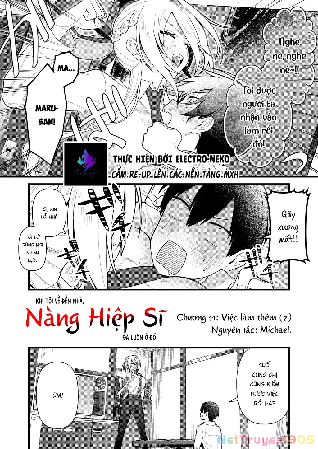 Khi tôi về đến nhà, Nàng Hiệp Sĩ đã luôn ở đó! Chapter 11 - 3