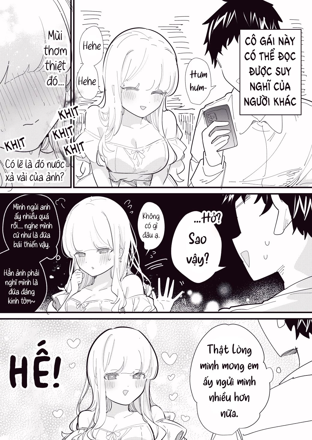 Hito no Kokoro ga Yomeru Kanojo Chapter 13 - 1