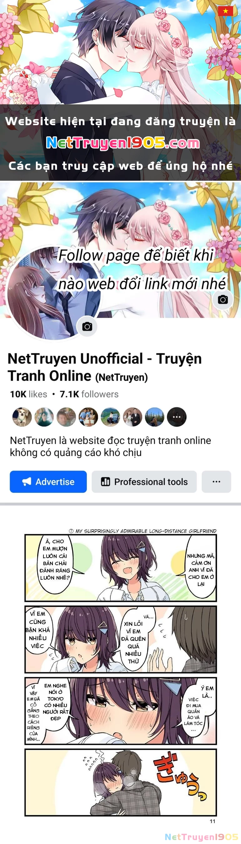 Bạn Gái Từ Xa Đến Thăm Tôi Chapter 7 - 1