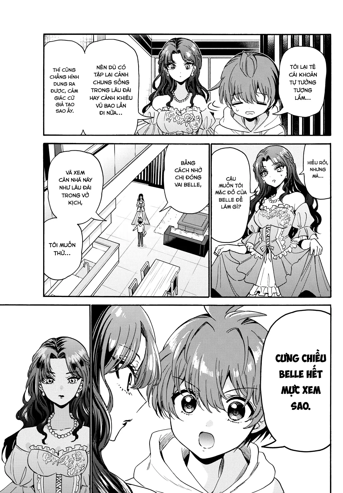 Ba Chị Em Nhà Mikadono Dễ Đối Phó Thật Đấy Chapter 170 - 4