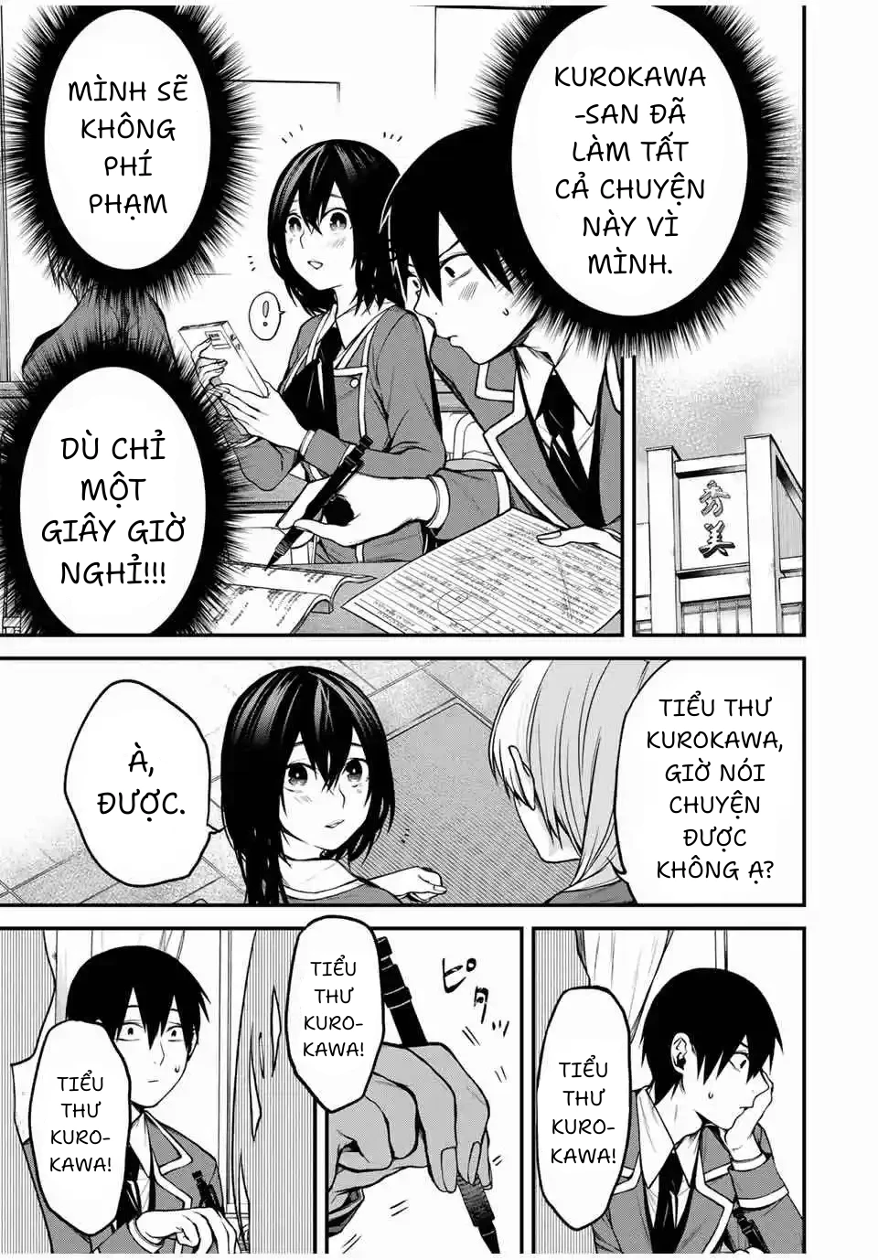 Cô Bạn Bàn Bên Kurokawa Chapter 8 - 3