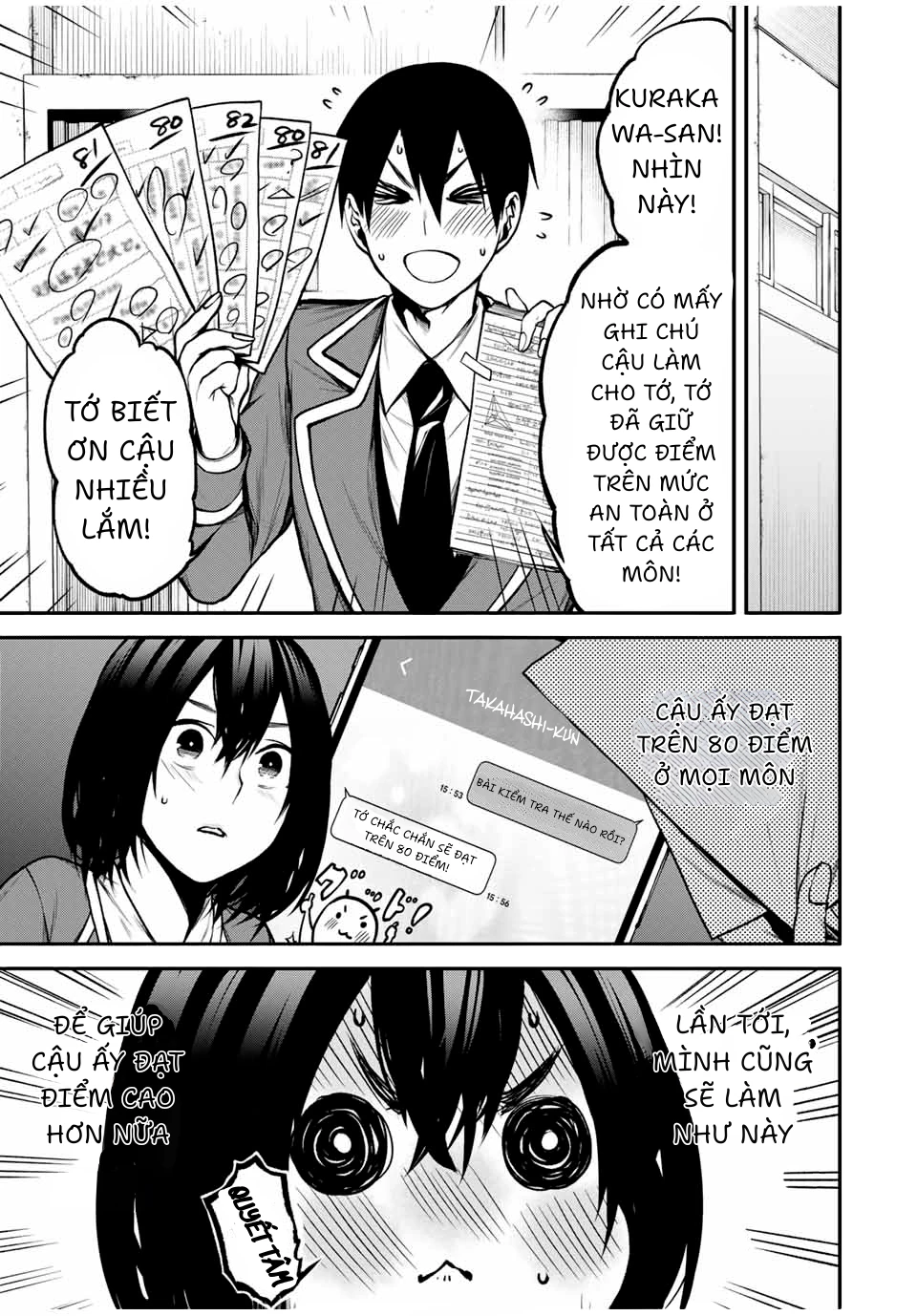 Cô Bạn Bàn Bên Kurokawa Chapter 9 - 1