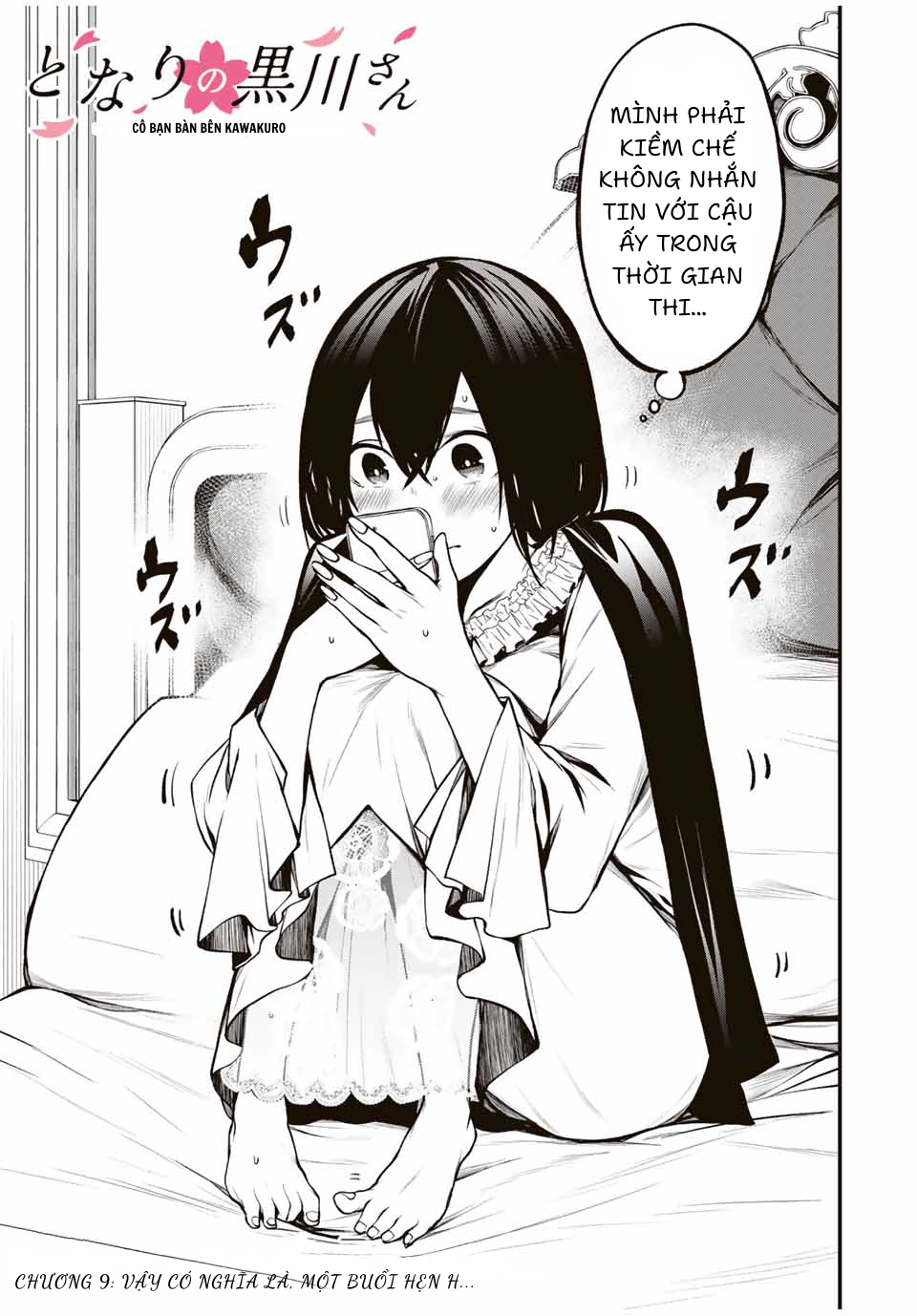 Cô Bạn Bàn Bên Kurokawa Chapter 9 - 3