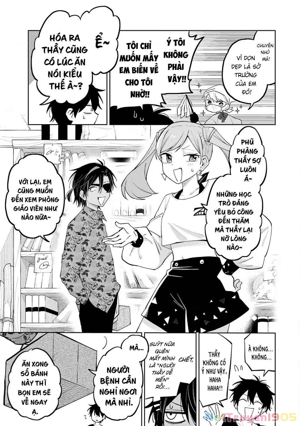 Thầy ơi! Bọn em sẽ hủy diệt thế giới! Chapter 7 - 21