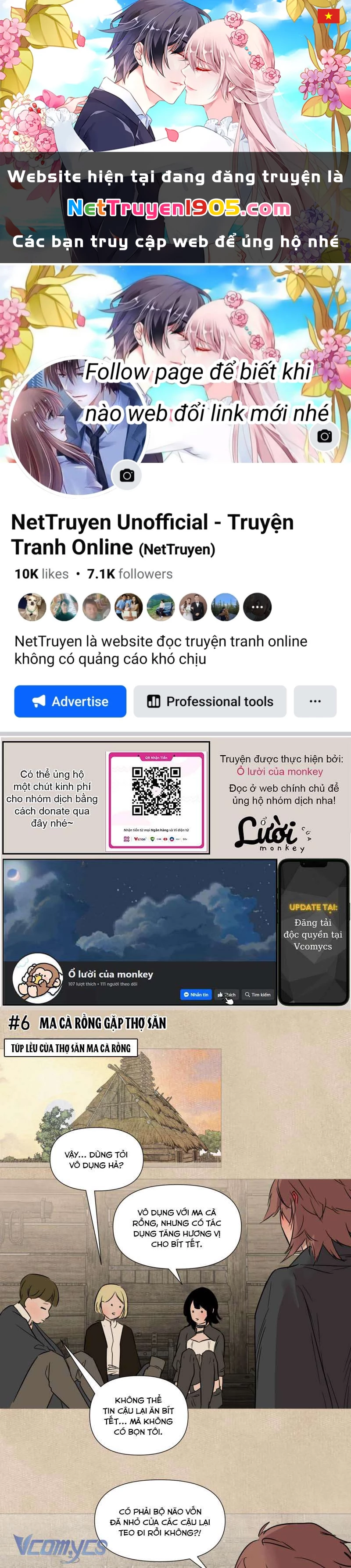 Vampire gặp thợ săn Chapter  6 - 1