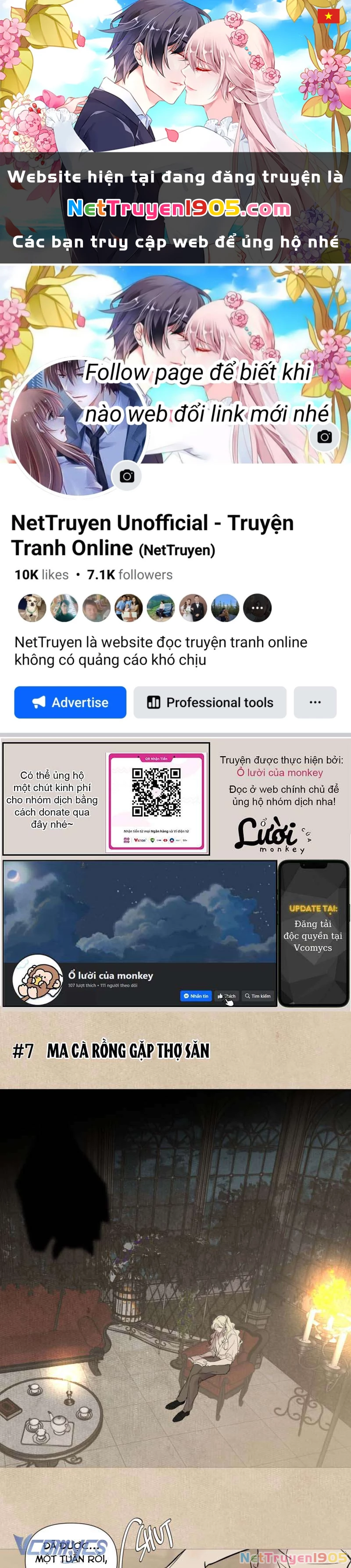 Vampire gặp thợ săn Chapter  7 - 1